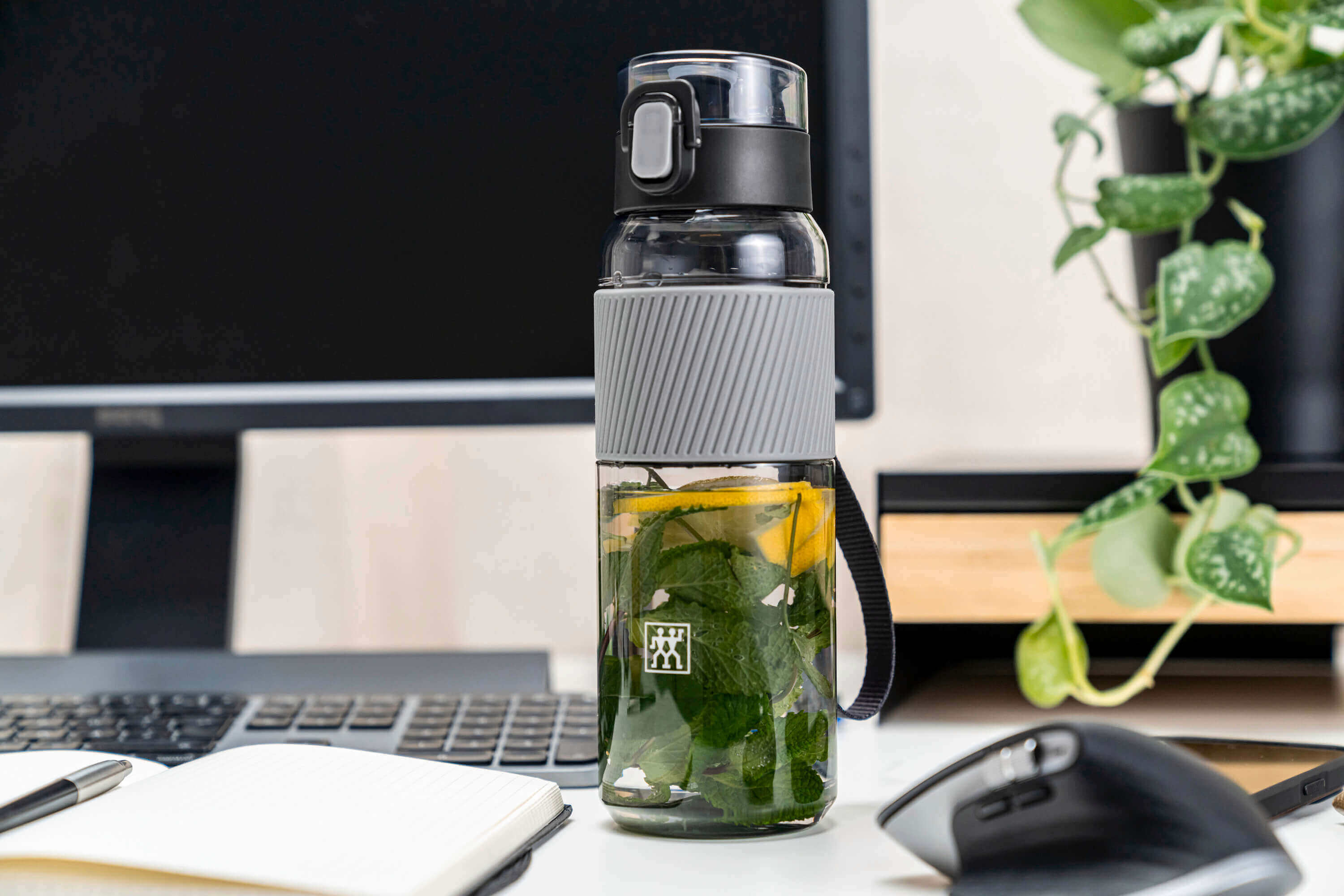 ZWILLING BOTTLE Tritan-Flasche 680 ml, grau