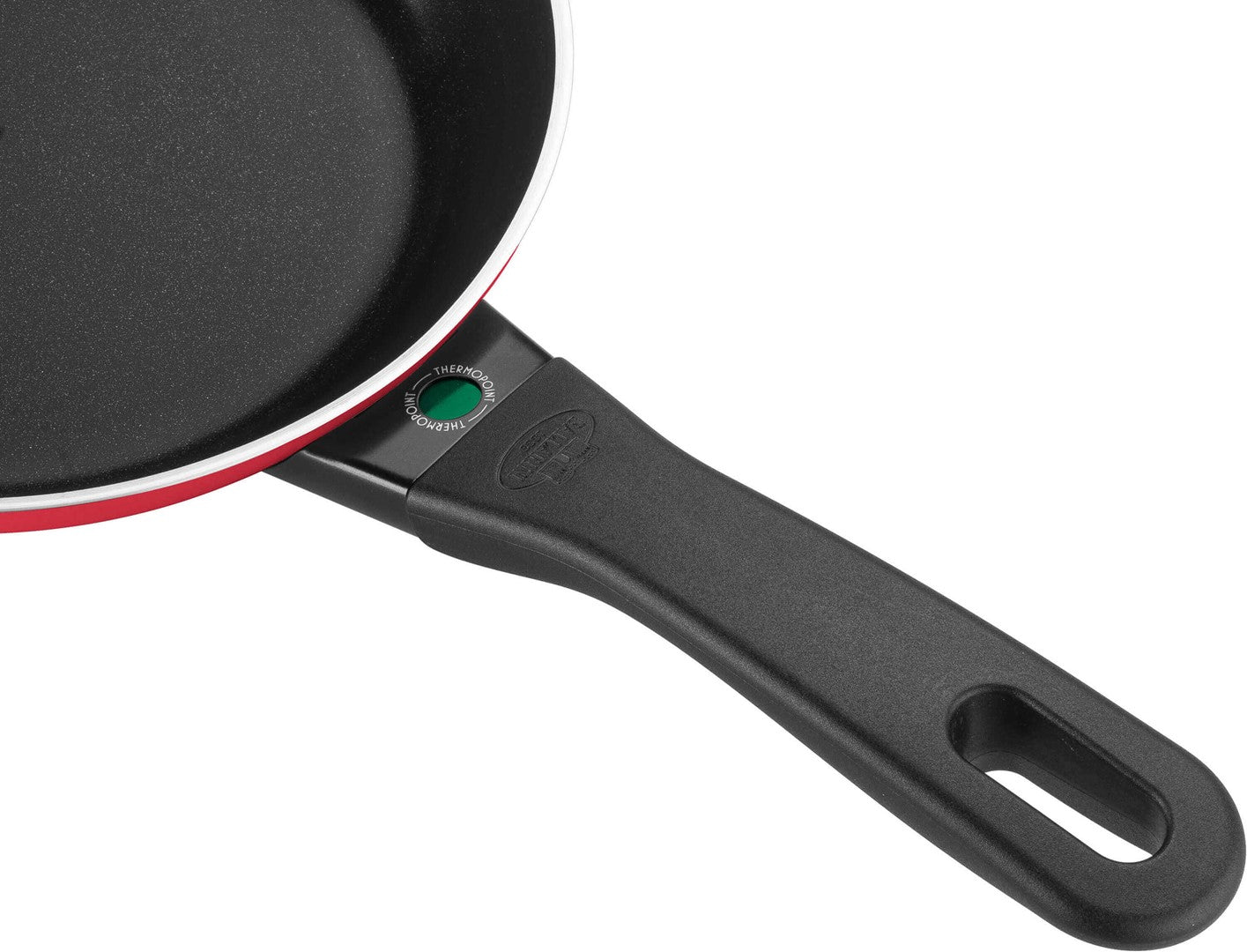 BALLARINI CAPRERA Patelnia płytka 30 cm czerwona