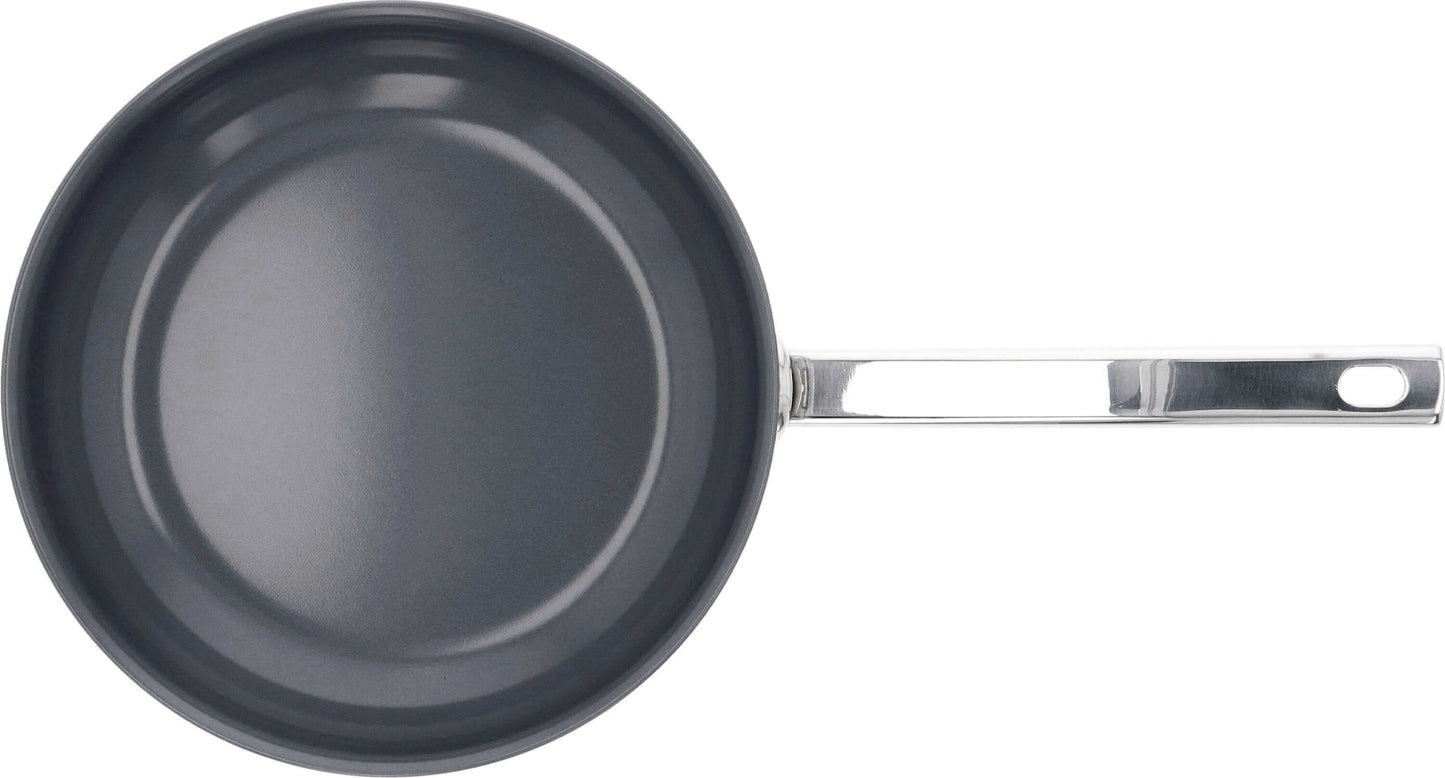 DEMeyere ECOLINE 5 flache Pfanne mit Ceraforce-Beschichtung 28 cm