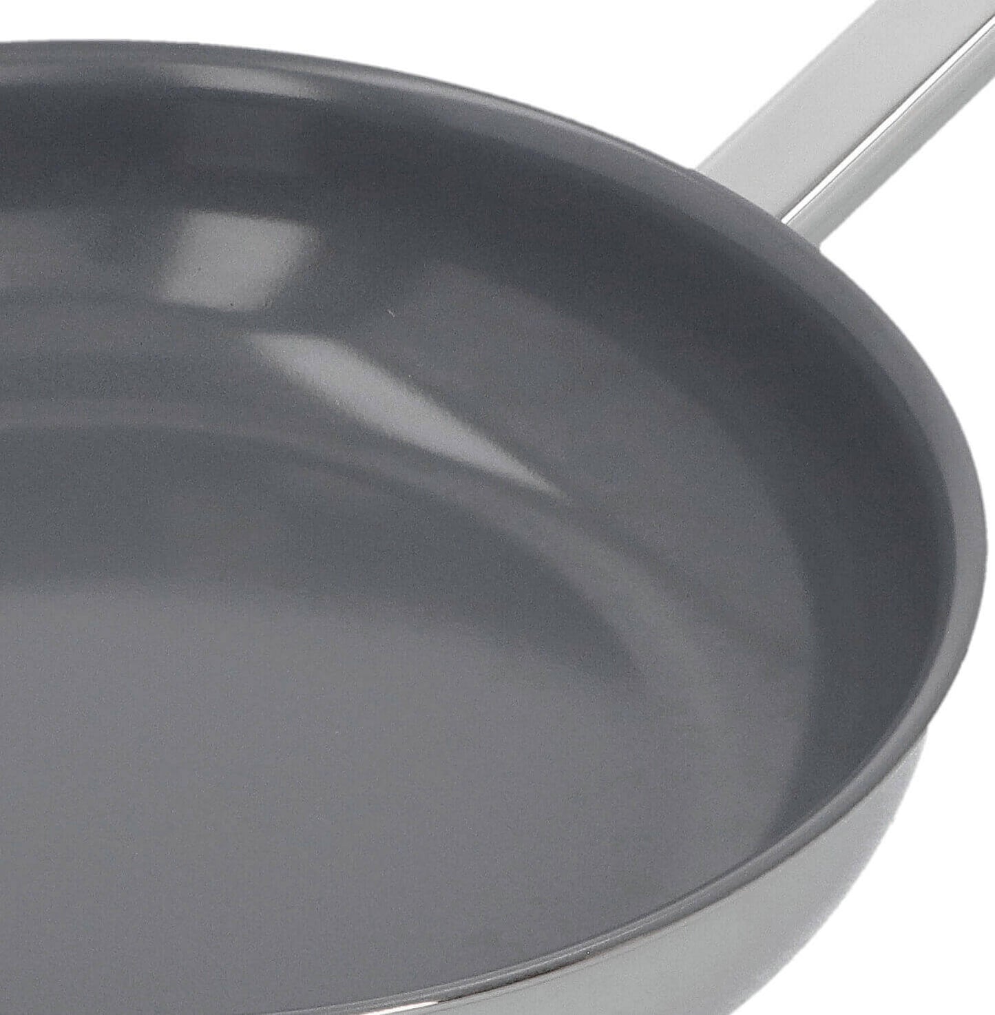 DEMeyere ECOLINE 5 flache Pfanne mit Ceraforce-Beschichtung 28 cm