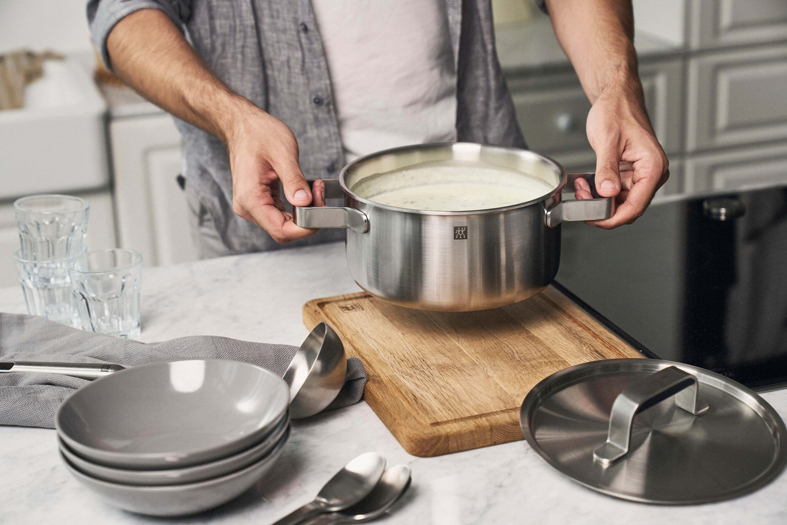ZWILLING PURE Zestaw 5 garnków
