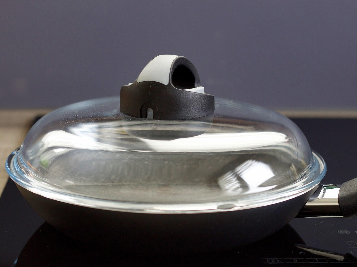 BALLARINI Glasdeckel mit Dampfregulierung 28 cm