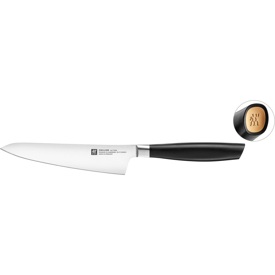 ZWILLING ALL * STAR Kompaktmesser 14 cm, matt gold