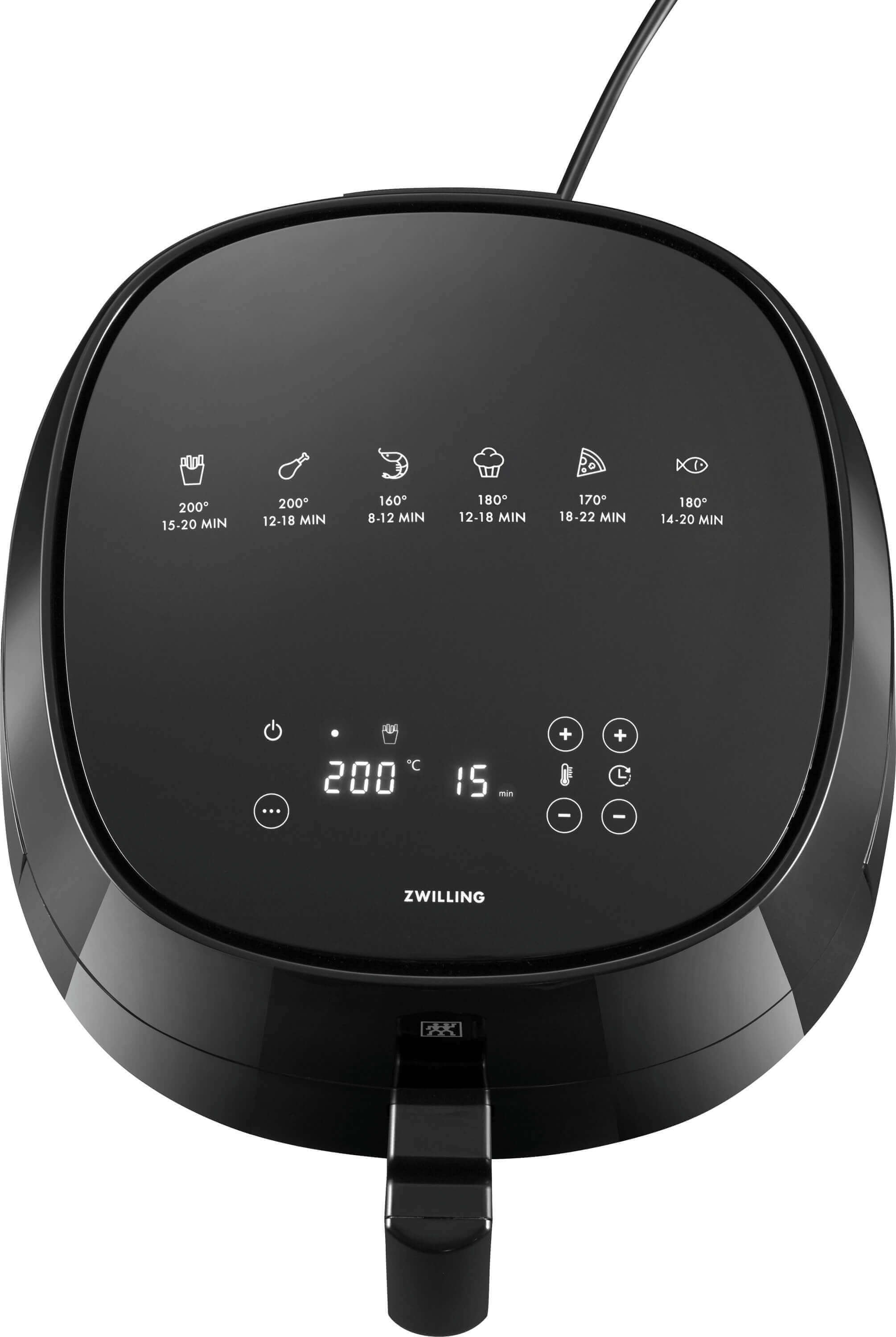 ZWILLING ENFINIGY Frytkownica beztłuszczowa 4 ltr, czarny