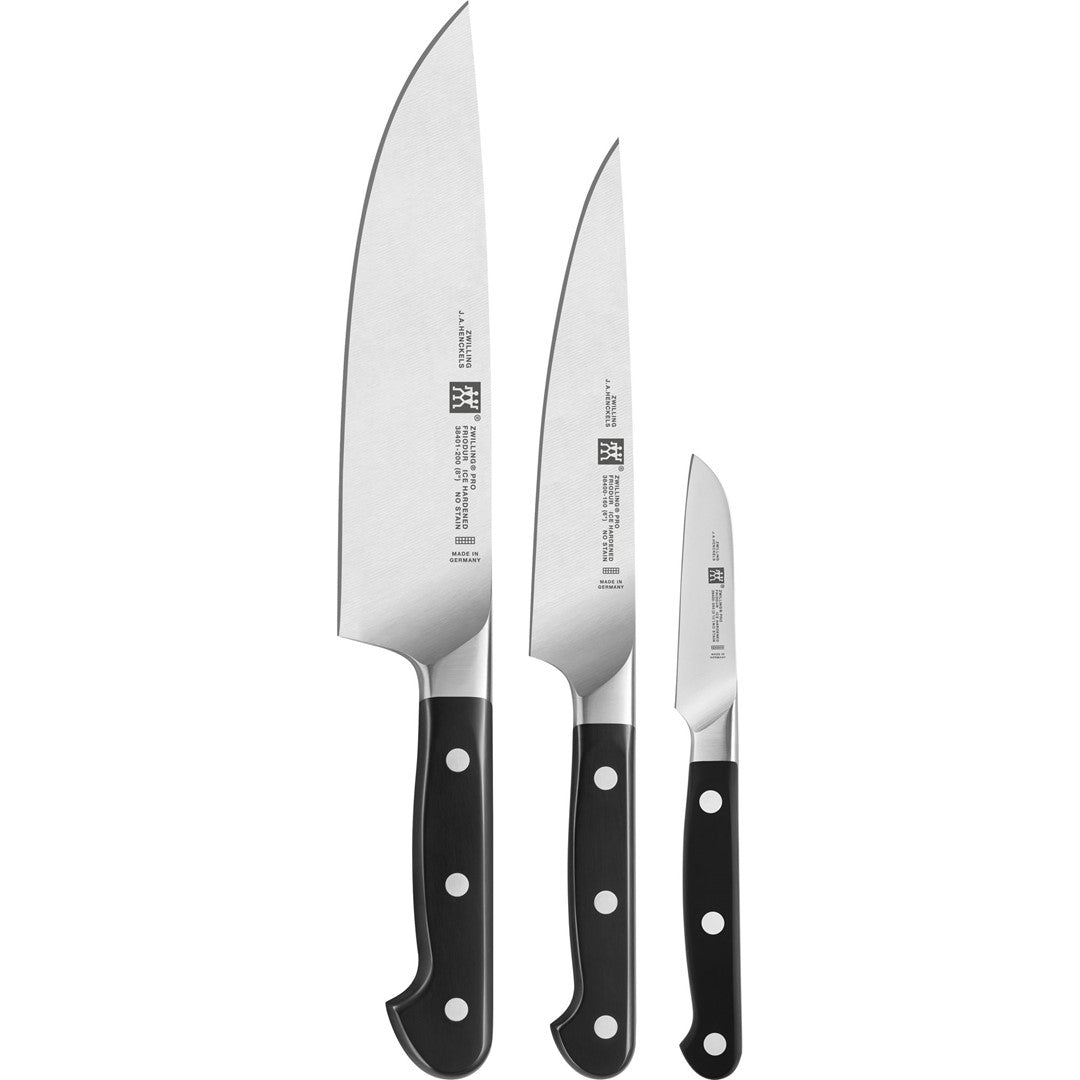 ZWILLING PRO Zestaw 3 noży
