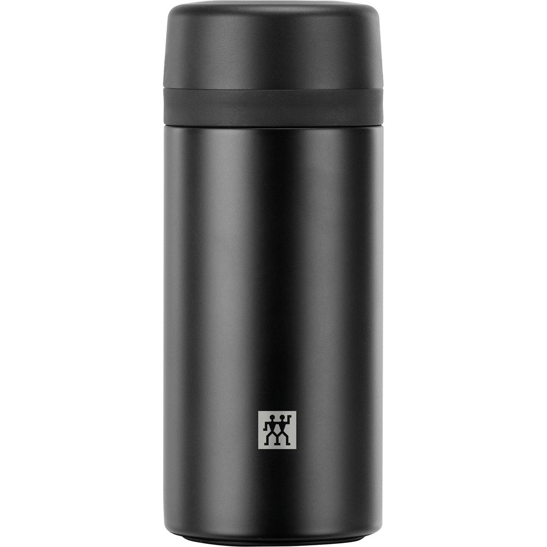 ZWILLING THERMO Thermobecher mit Teefilter 420 ml schwarz