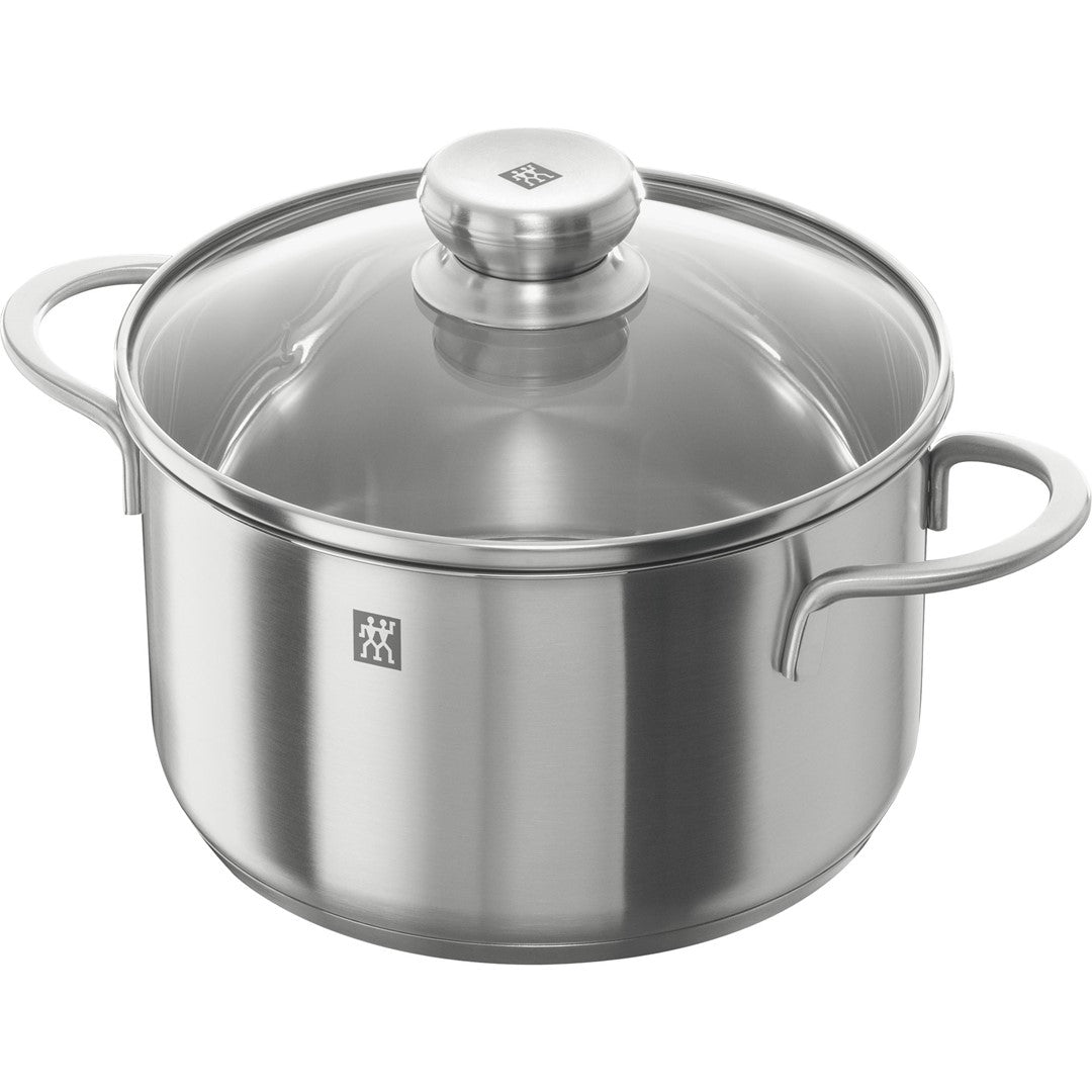 ZWILLING TWIN NOVA hoher Topf mit Deckel 3,6 l