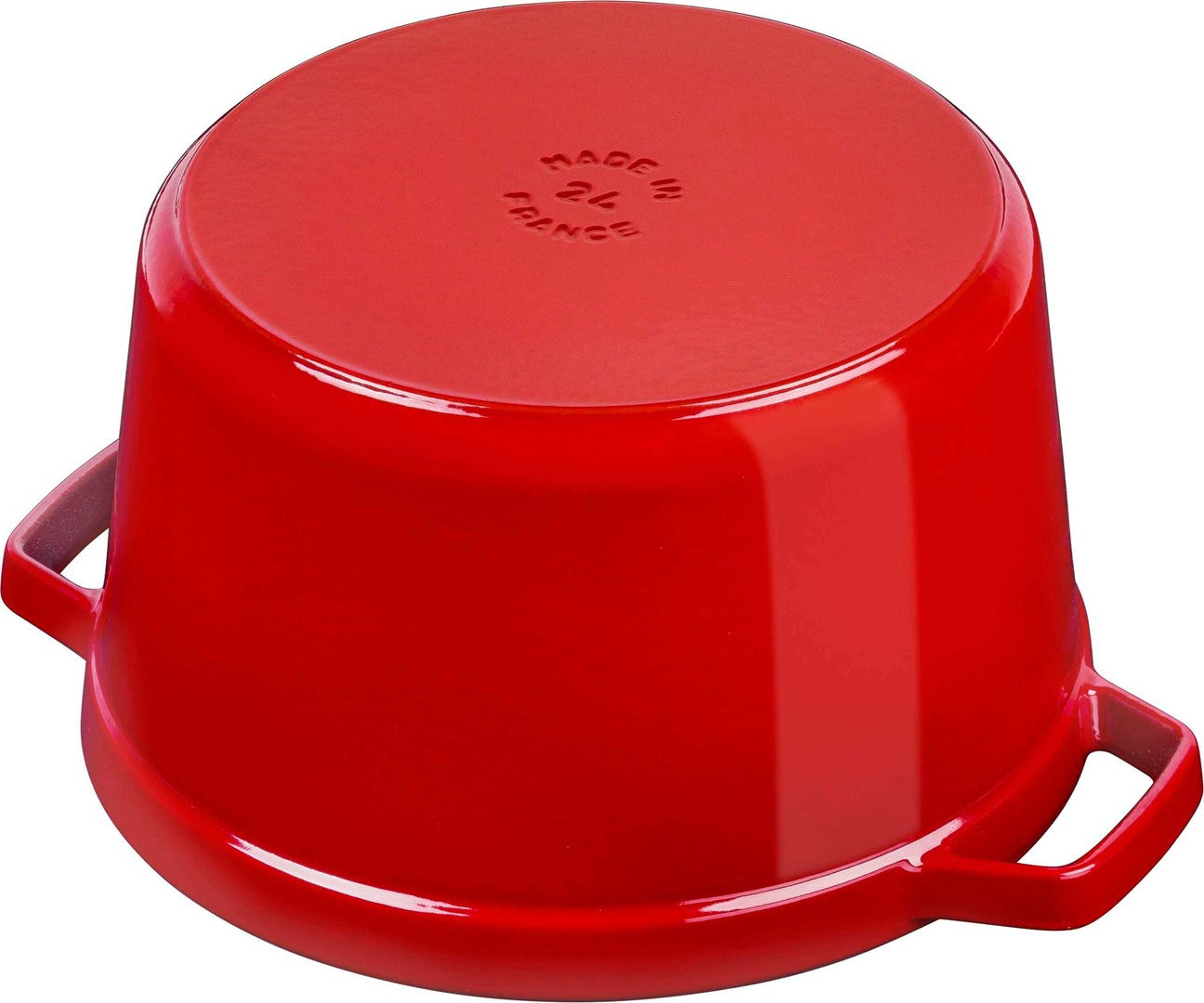 STAUB LA COCOTTE Gusseisen-Topf rund hoch 4,8 l, rot