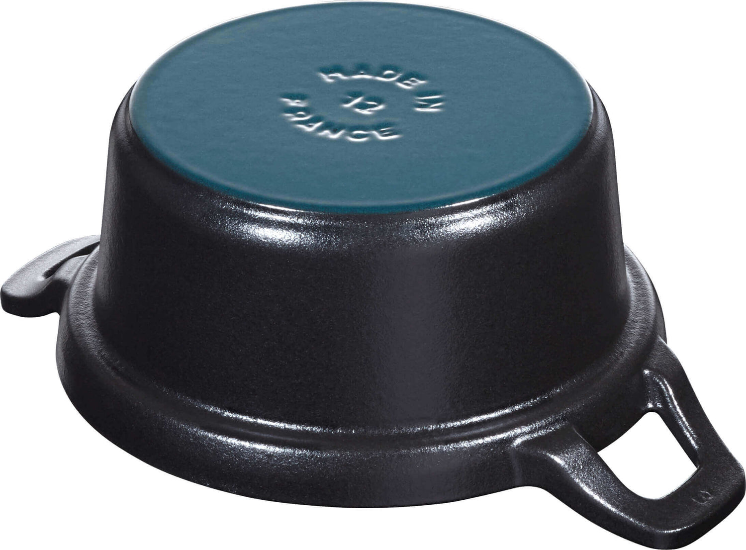 STAUB LA COQUETTE Garnuszek żeliwny okrągły 2.45 ltr, czarny