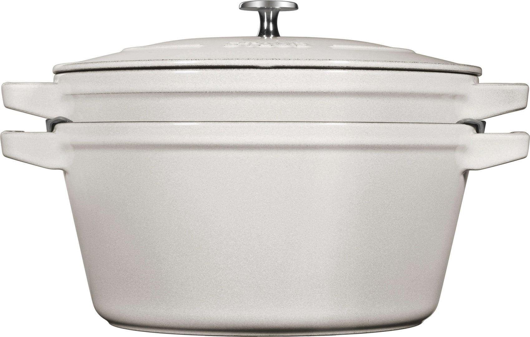 STAUB Zestaw 2 naczyń + pokrywka 24 cm truflowy