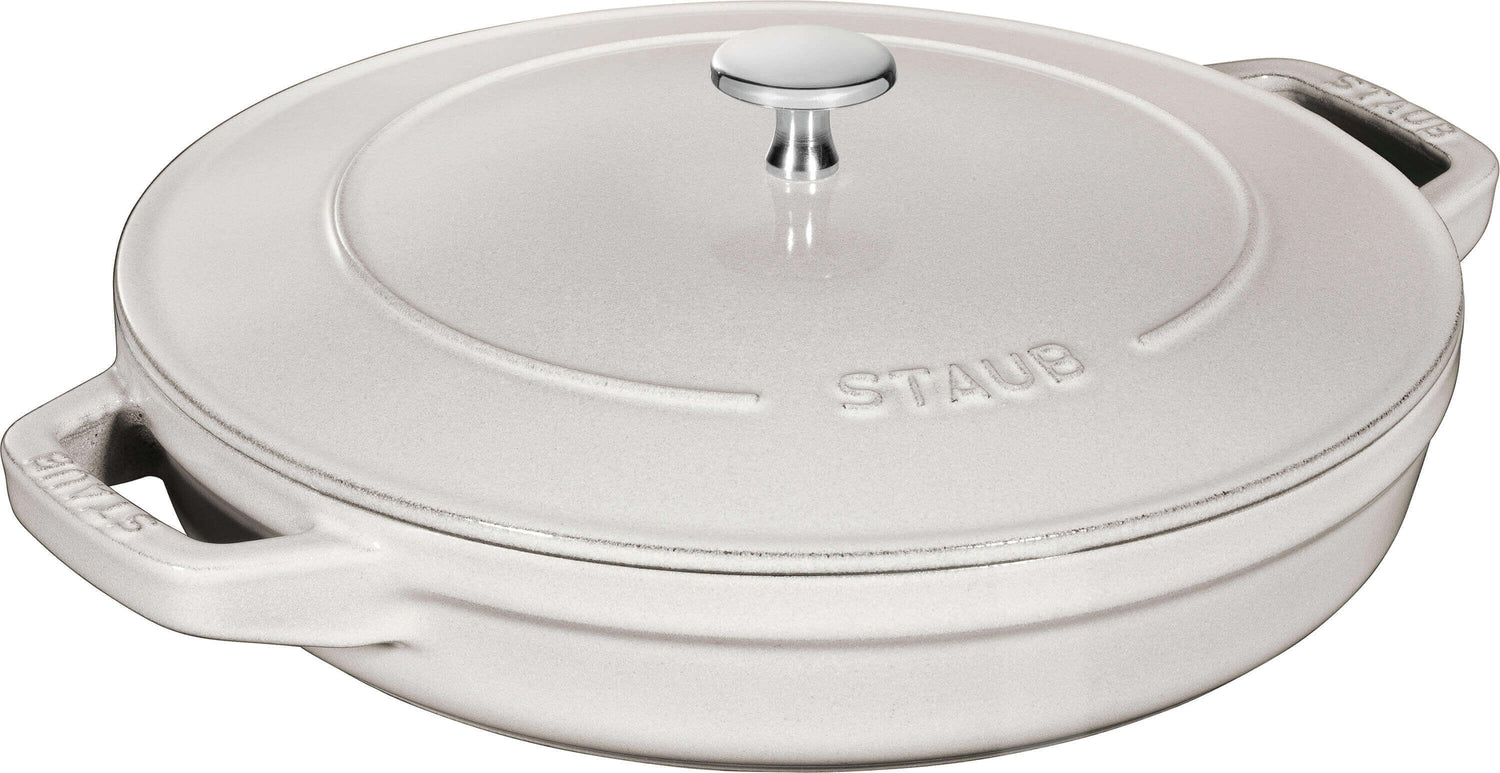 STAUB Zestaw 3 naczyń + pokrywka 24 cm truflowy