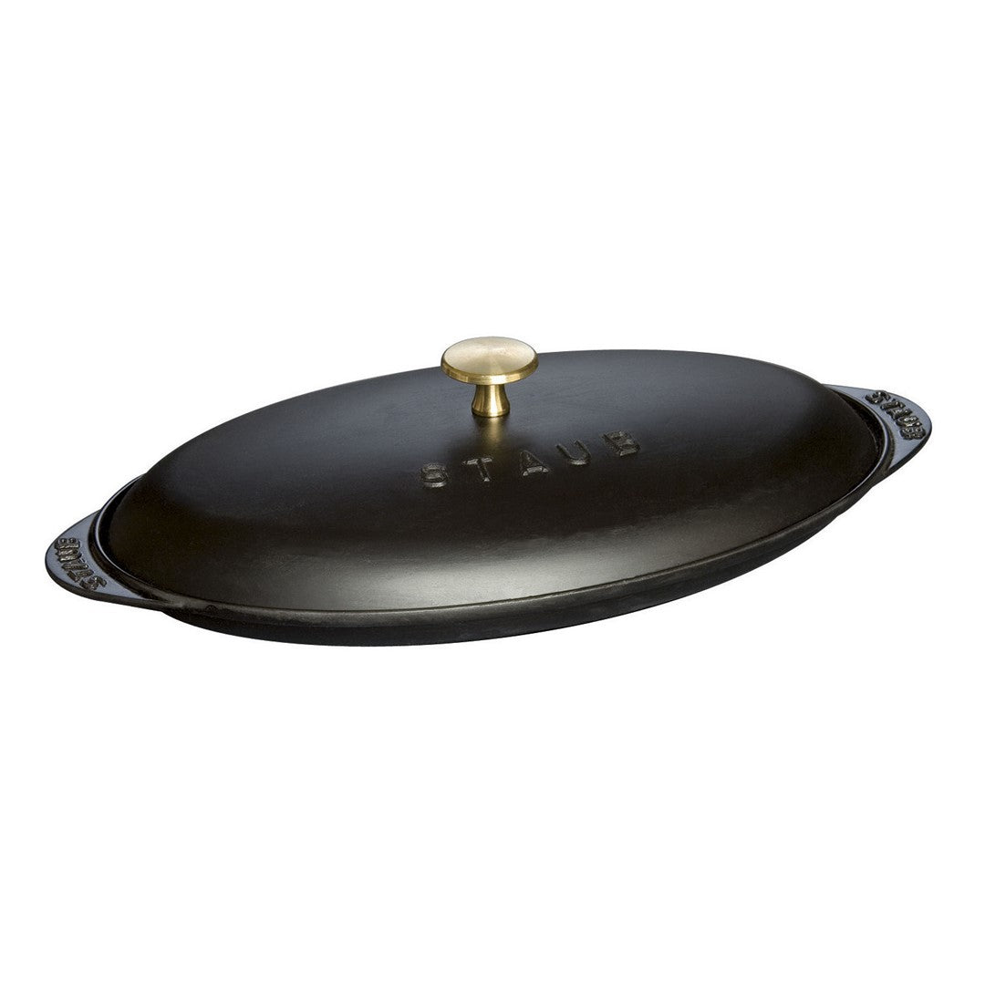 STAUB Naczynie do serwowania z pokrywką 31 cm, czarny
