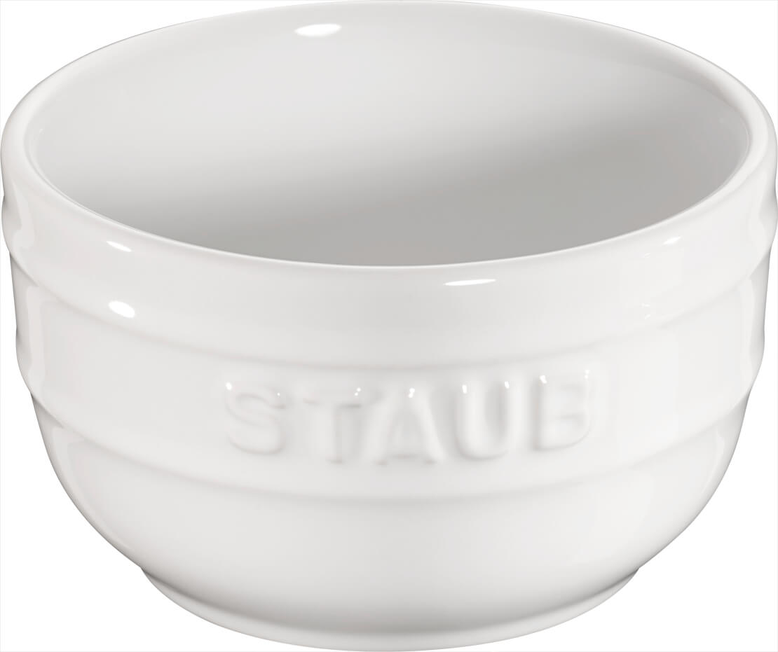 STAUB XS-MINIS Auflaufform rund 200 ml, weiß