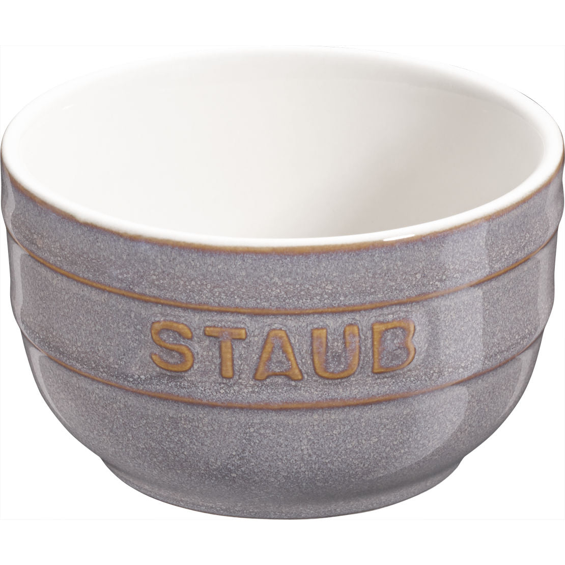STAUB XS-MINIS Mini ramekin okrągły, 2 szt. 200 ml, antyczny szary