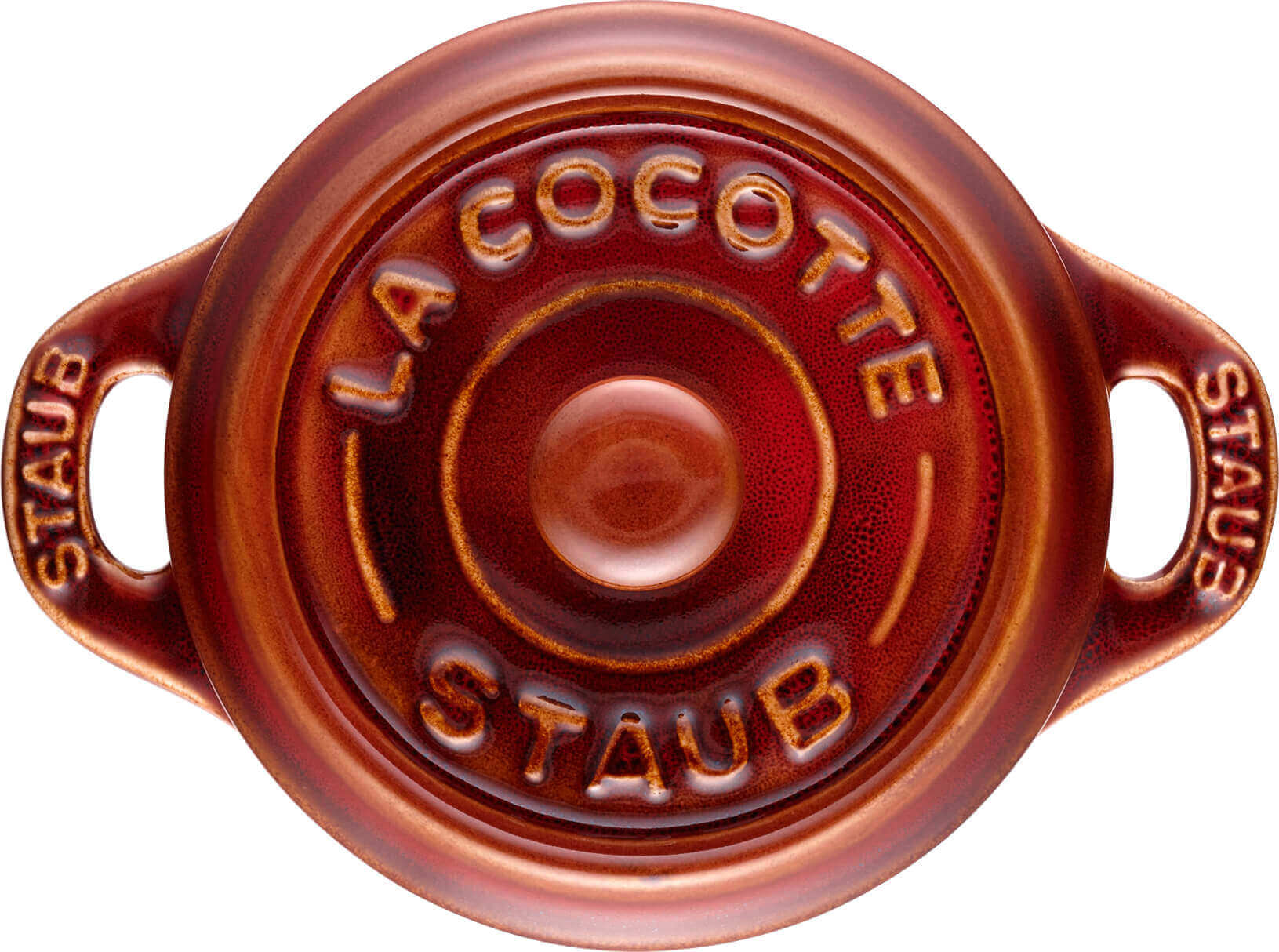 STAUB GESCHENK GEBEN Mini Cocotte rund 200 ml, kastanienbraun