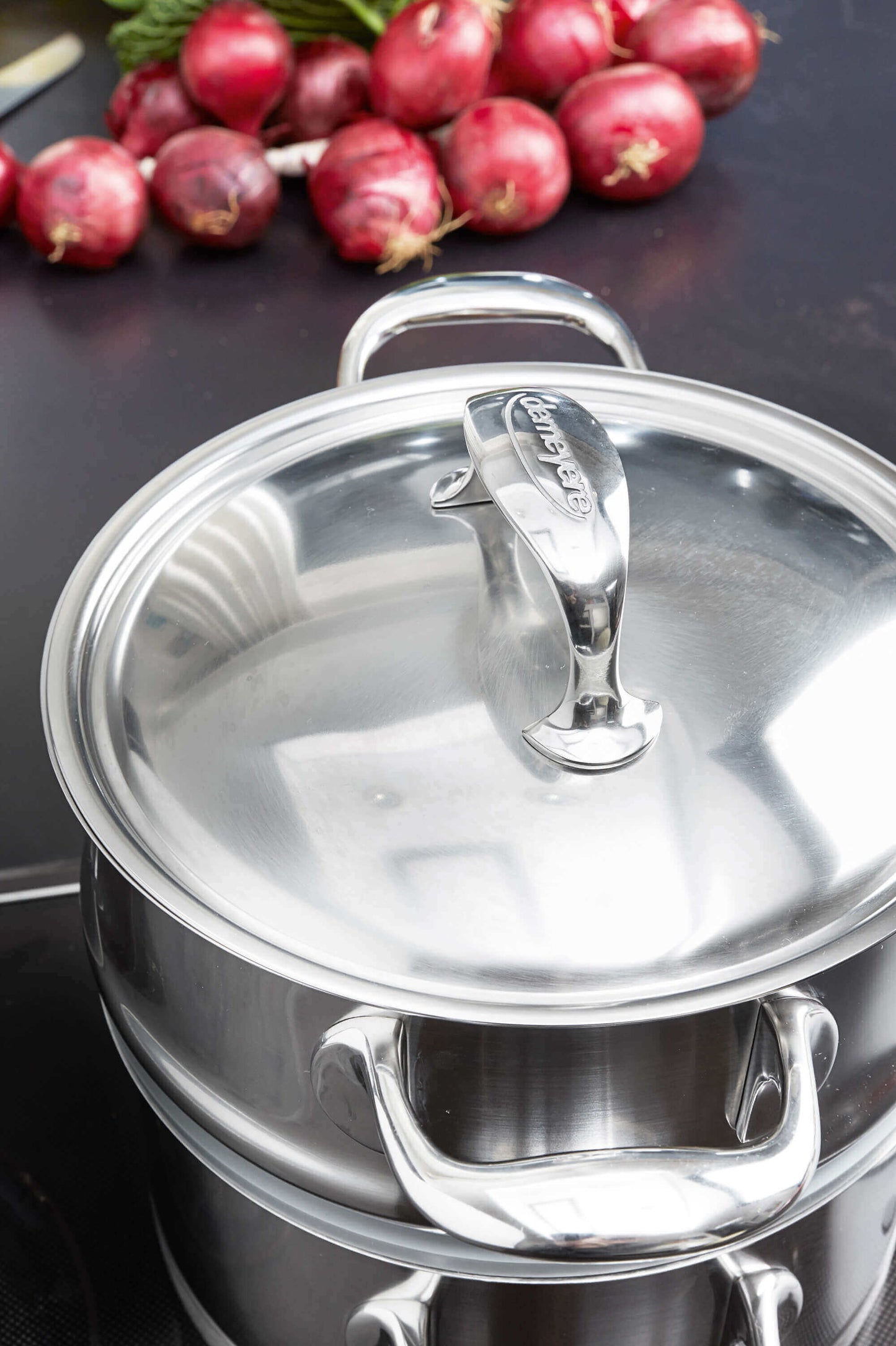 DEMAYERE ATLANTIS 7 Hoher Topf mit Deckel 5 ltr