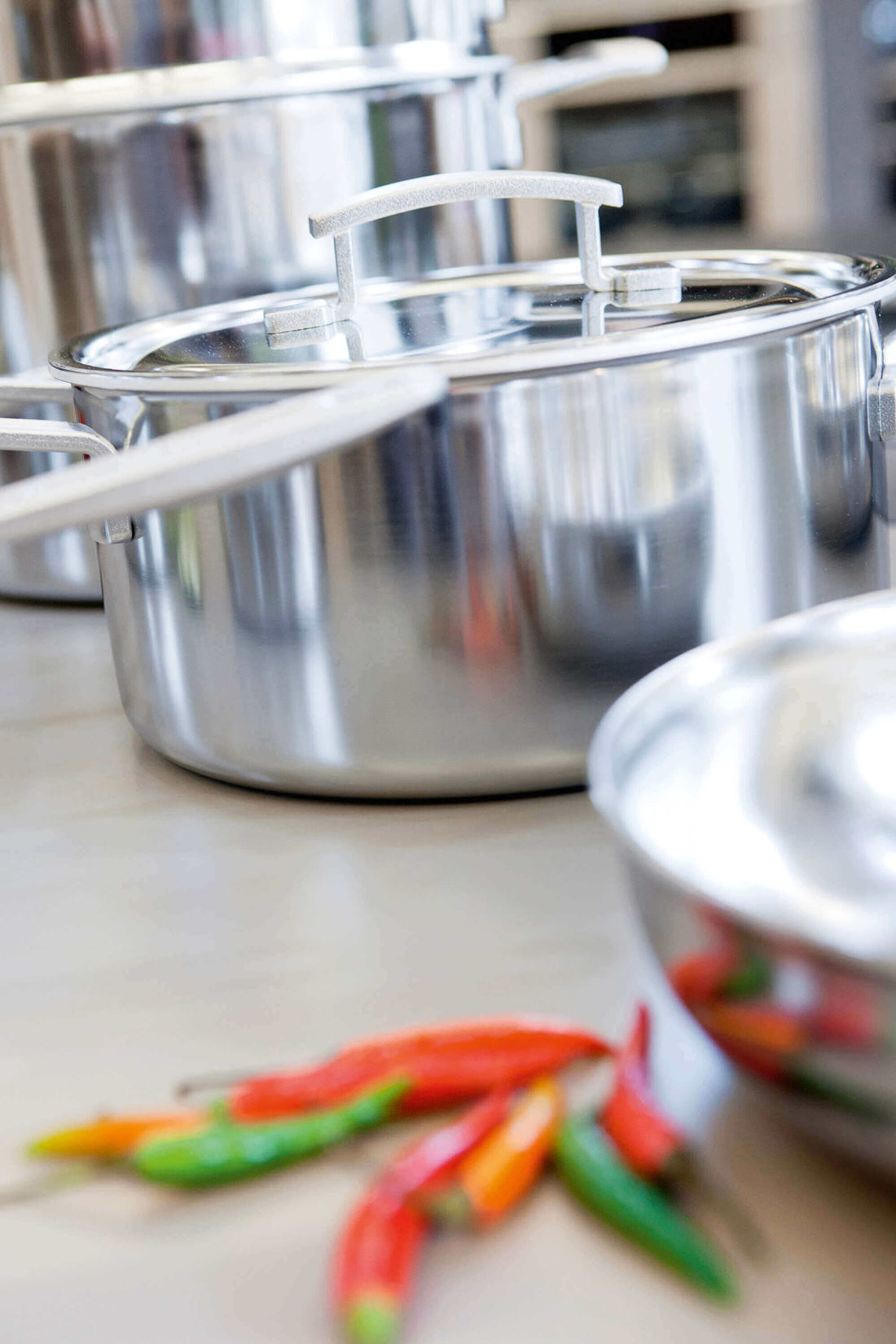 DEMeyERE INDUSTRY 5 Topf mit Deckel 4 ltr