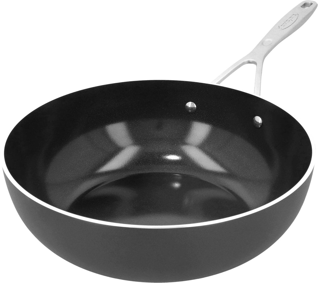 DEMeyere ALU INDUSTRY 3 Wok mit Ceraforce-Beschichtung 28 cm