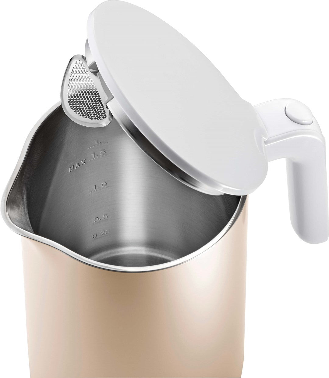 ZWILLING ENFINIGY Elektrischer Wasserkocher Pro 1,5 l, goldfarben