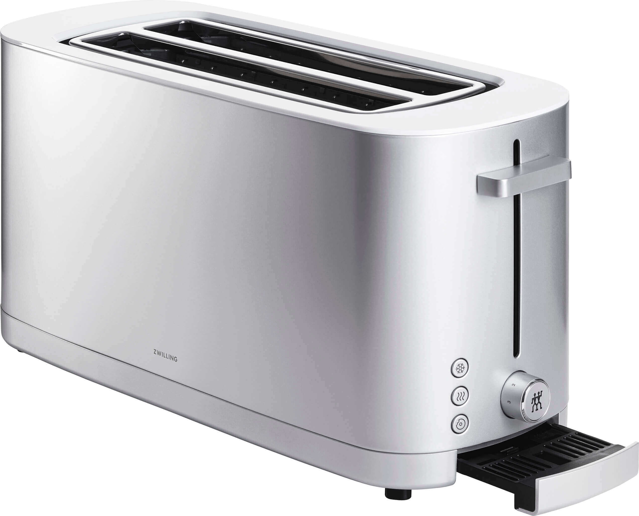 ZWILLING ENFINIGY Toaster groß mit Rost silber