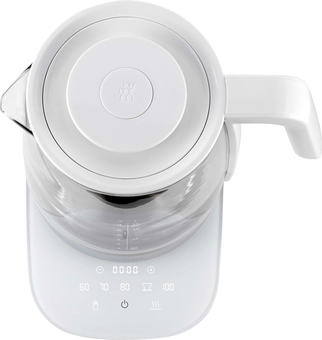 ZWILLING ENFINIGY Czajnik elektryczny z wkładem do herbaty 1.7 ltr, biały