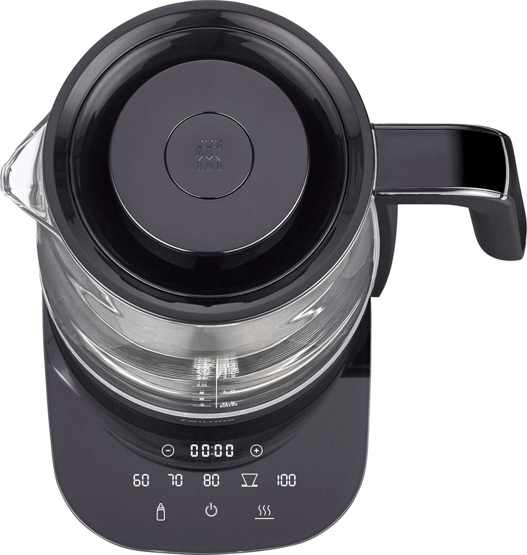 ZWILLING ENFINIGY Wasserkocher mit Teeeinsatz 1,7 l, schwarz