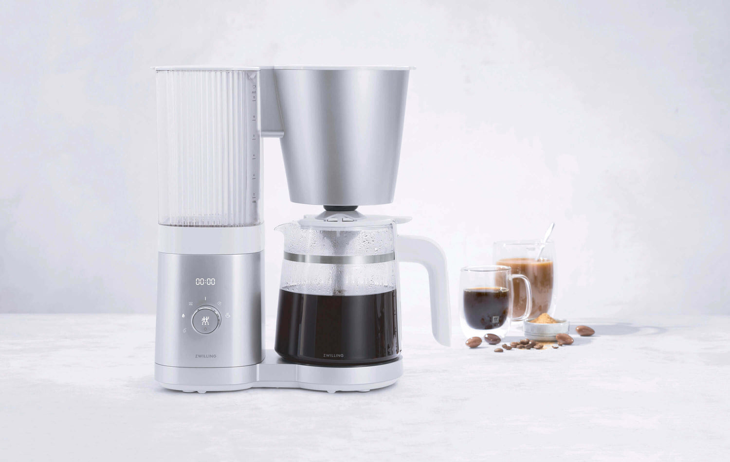 ZWILLING ENFINIGY Filterkaffeemaschine silber