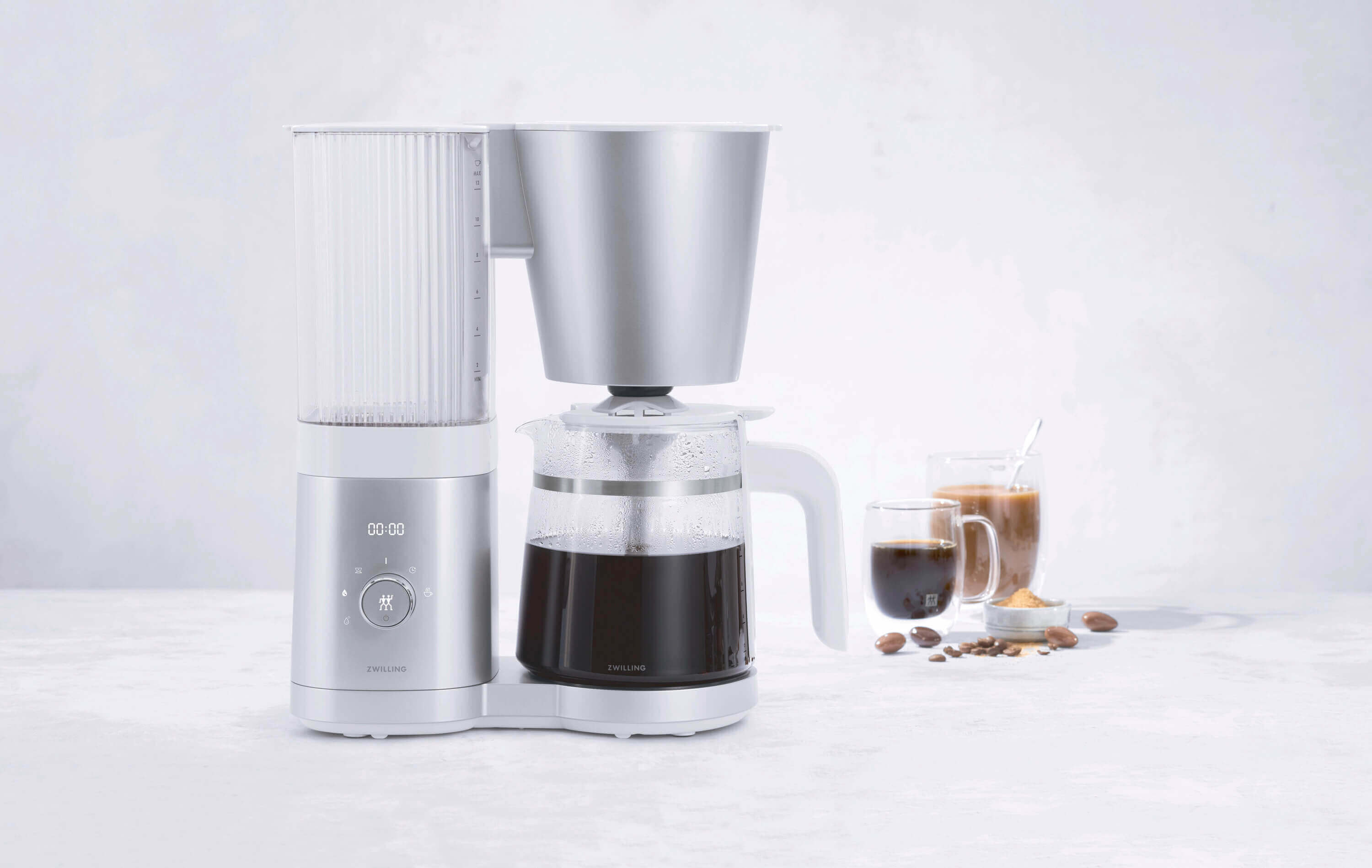 ZWILLING ENFINIGY Filterkaffeemaschine silber