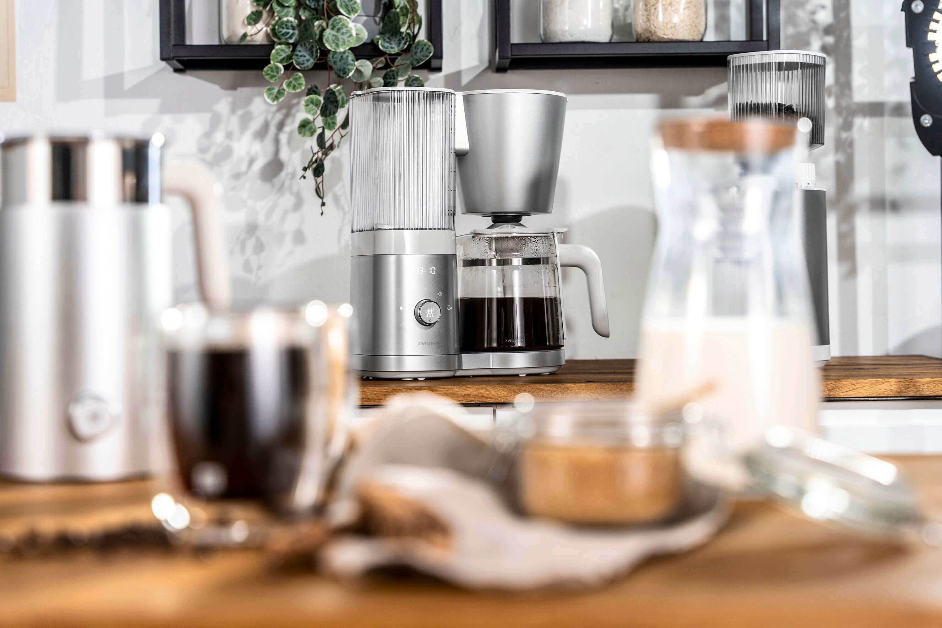 ZWILLING ENFINIGY Filterkaffeemaschine silber