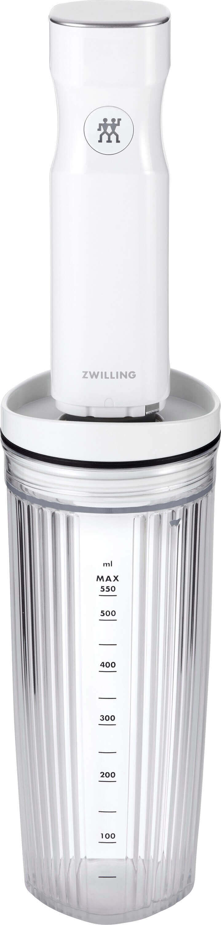 ZWILLING ENFINIGY Mixerbehälter mit Vakuumdeckel 550 ml weiß