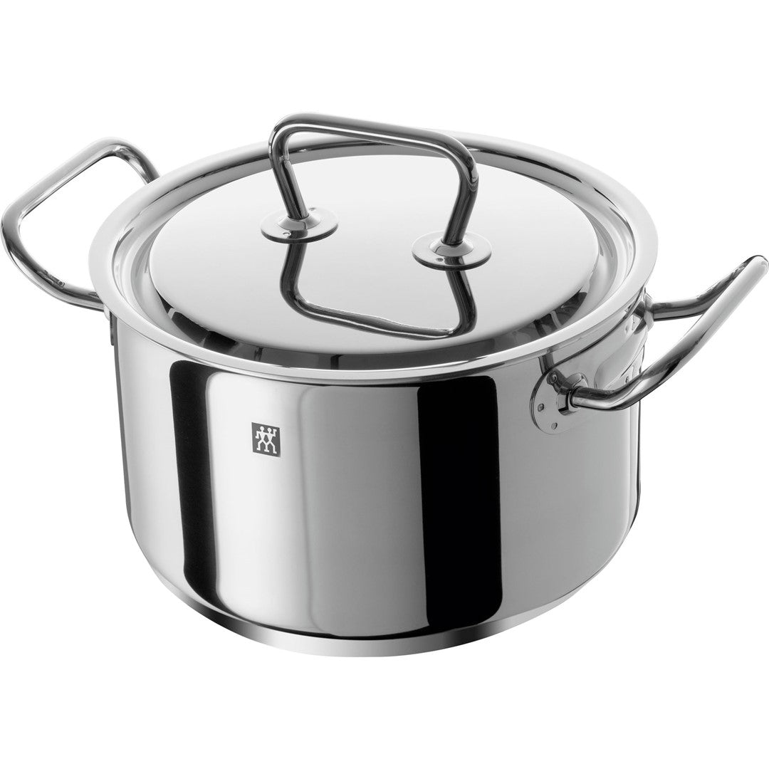 ZWILLING TWIN CLASSIC hoher Topf mit Deckel 3,5 ltr