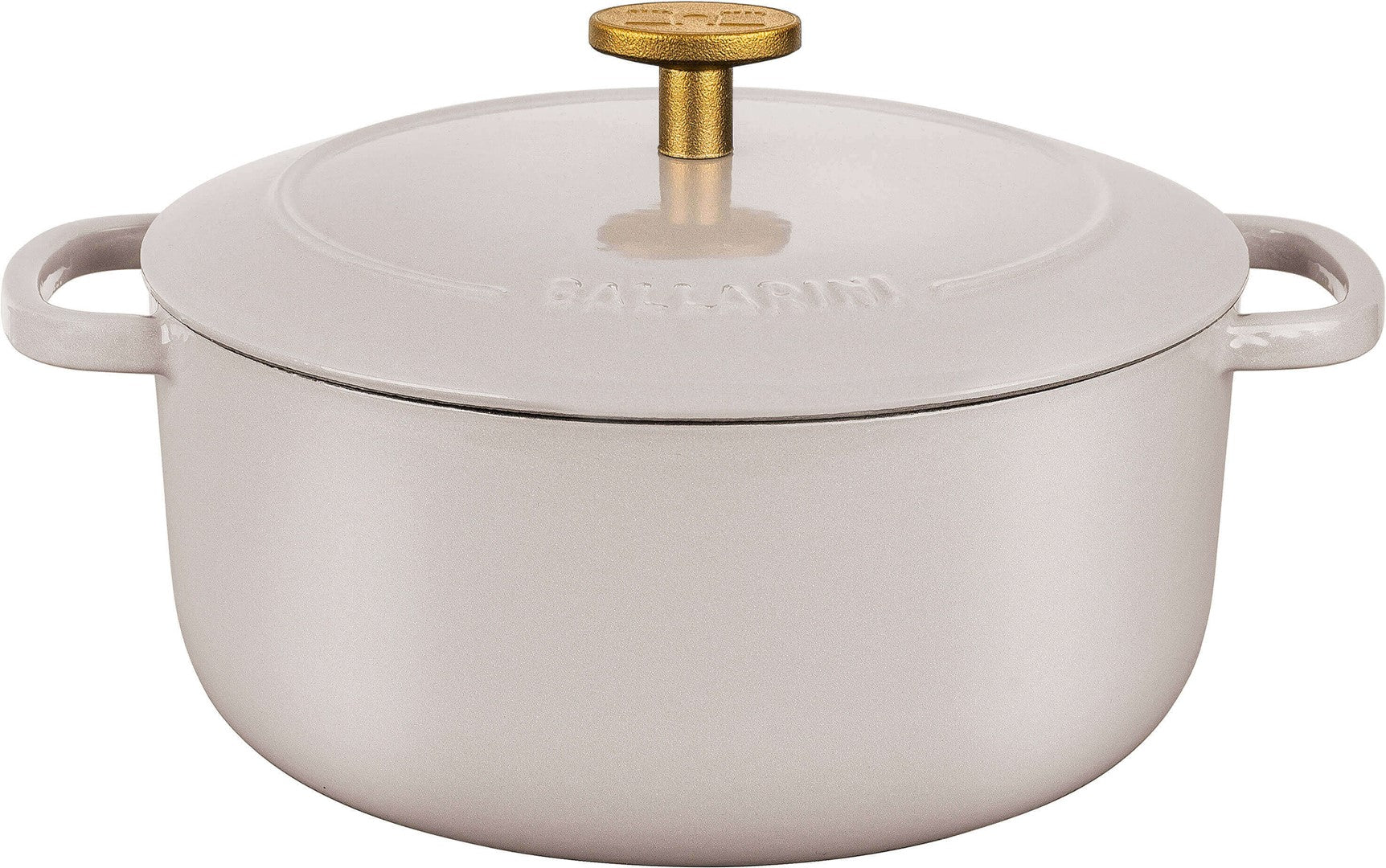 BALLARINI BELLAMONTE Garnek żeliwny okrągły 5.5 ltr, kość słoniowa