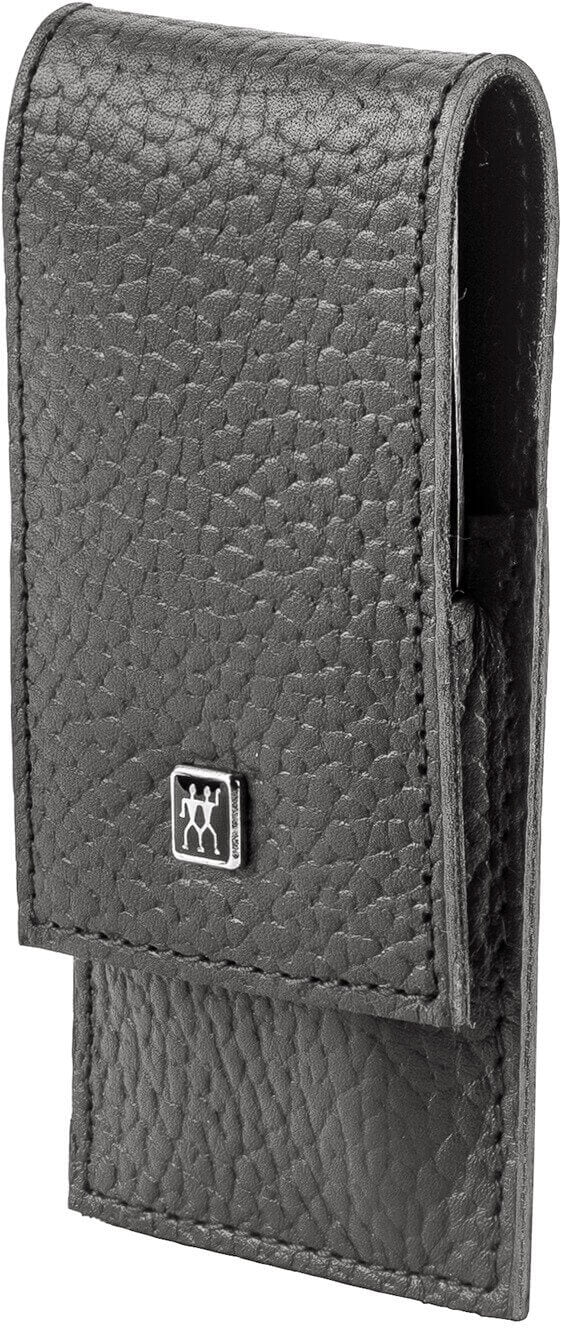 ZWILLING CLASSIC INOX Zestaw do manicure – antracytowe skórzane etui, 3 elementy