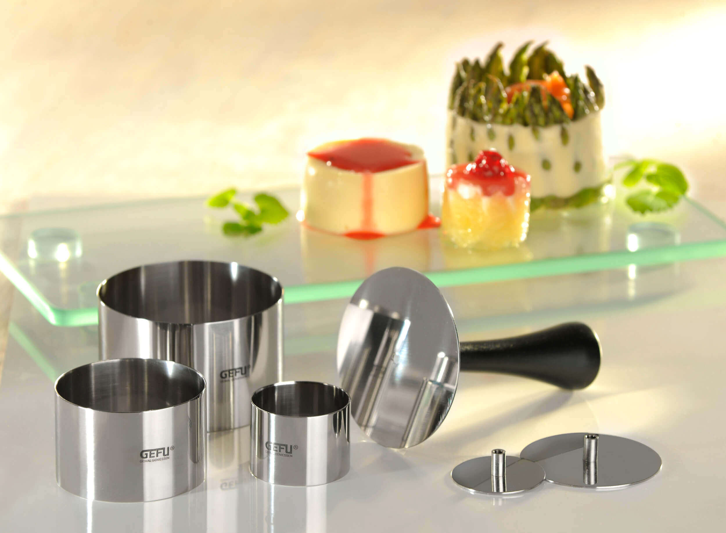 GEFU FORMIDABLE Backformset, 10 Teile