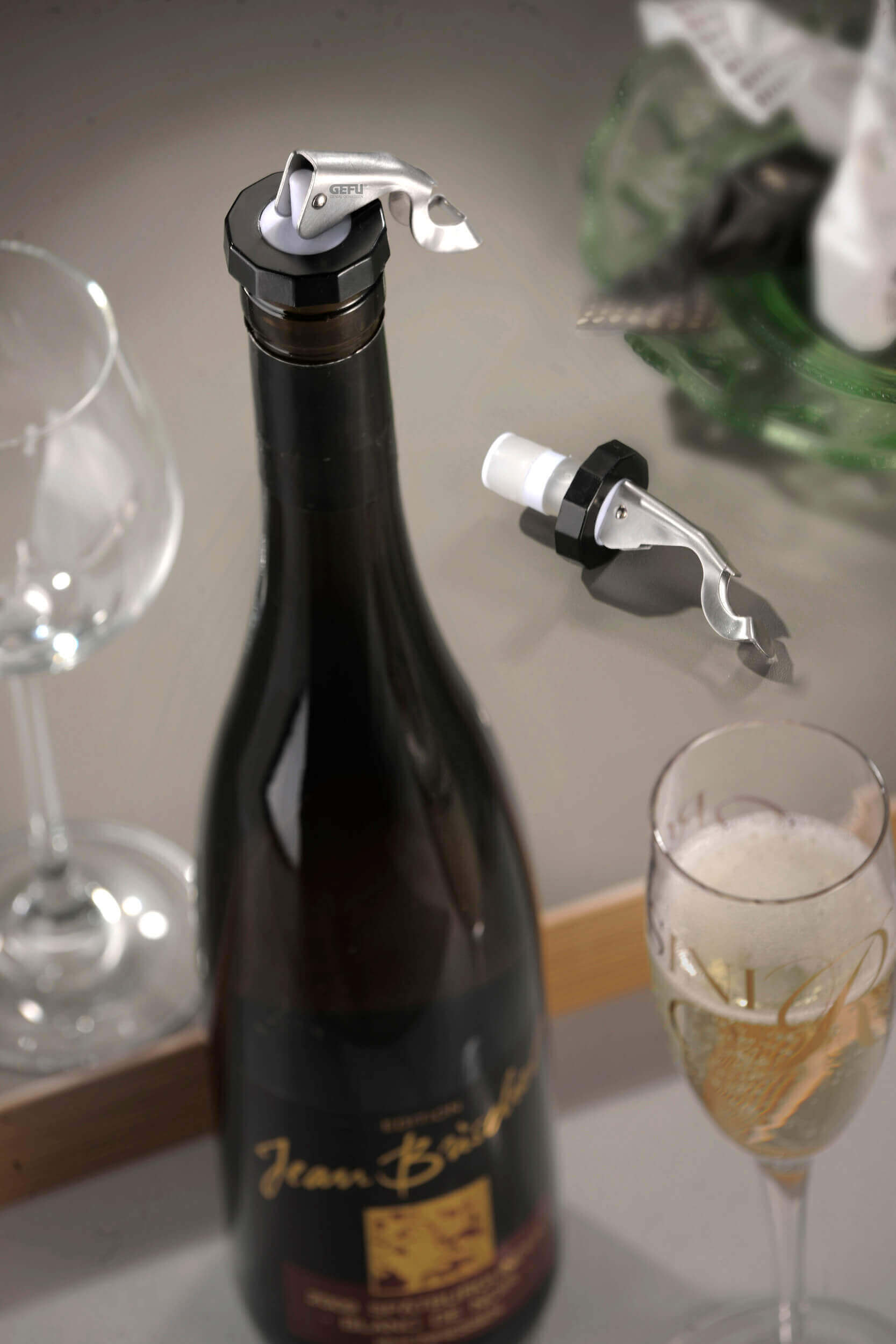 GEFU BOTELO Set aus 2 Flaschenverschlüssen