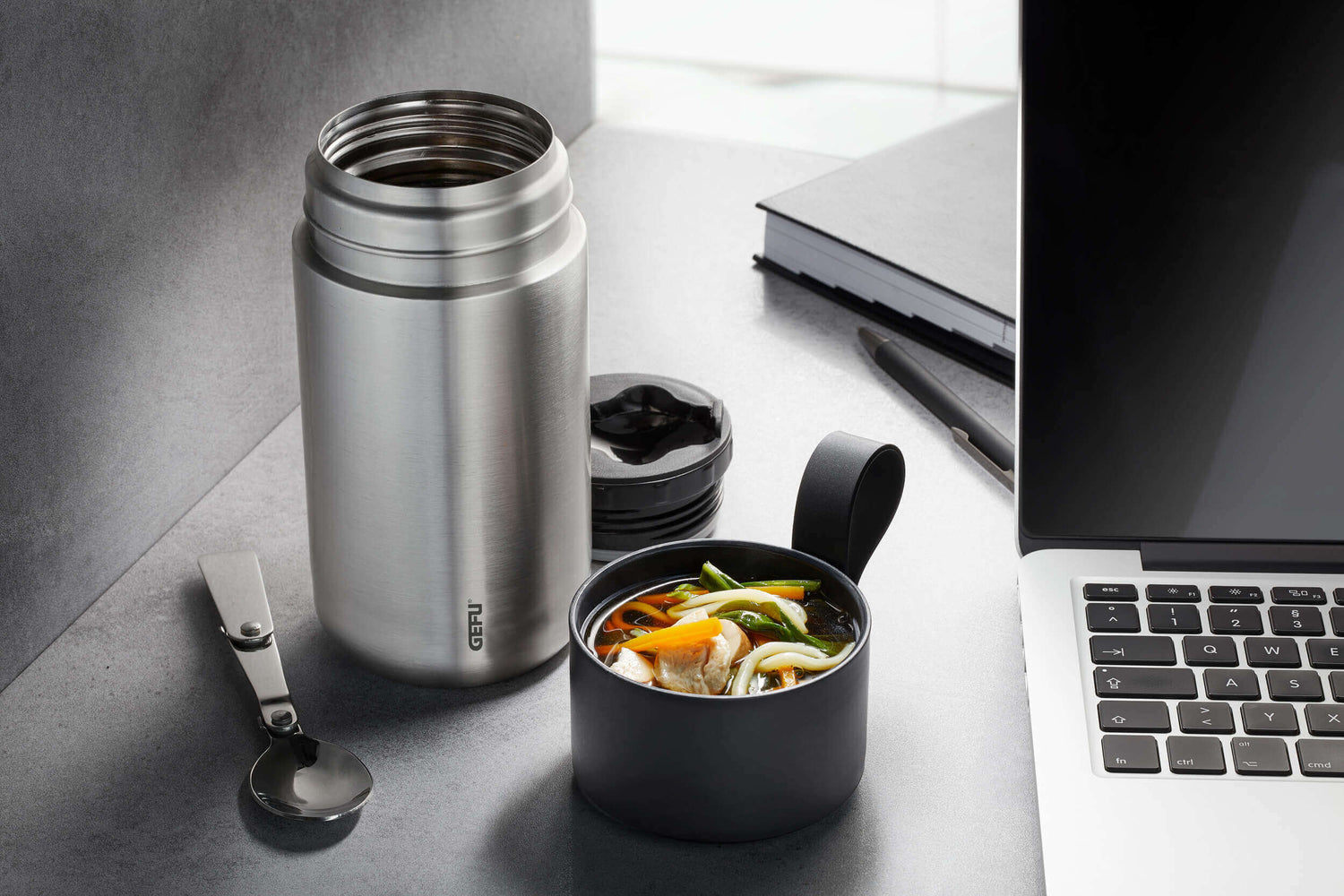 GEFU CAREO Thermos für Mahlzeiten 600 ml