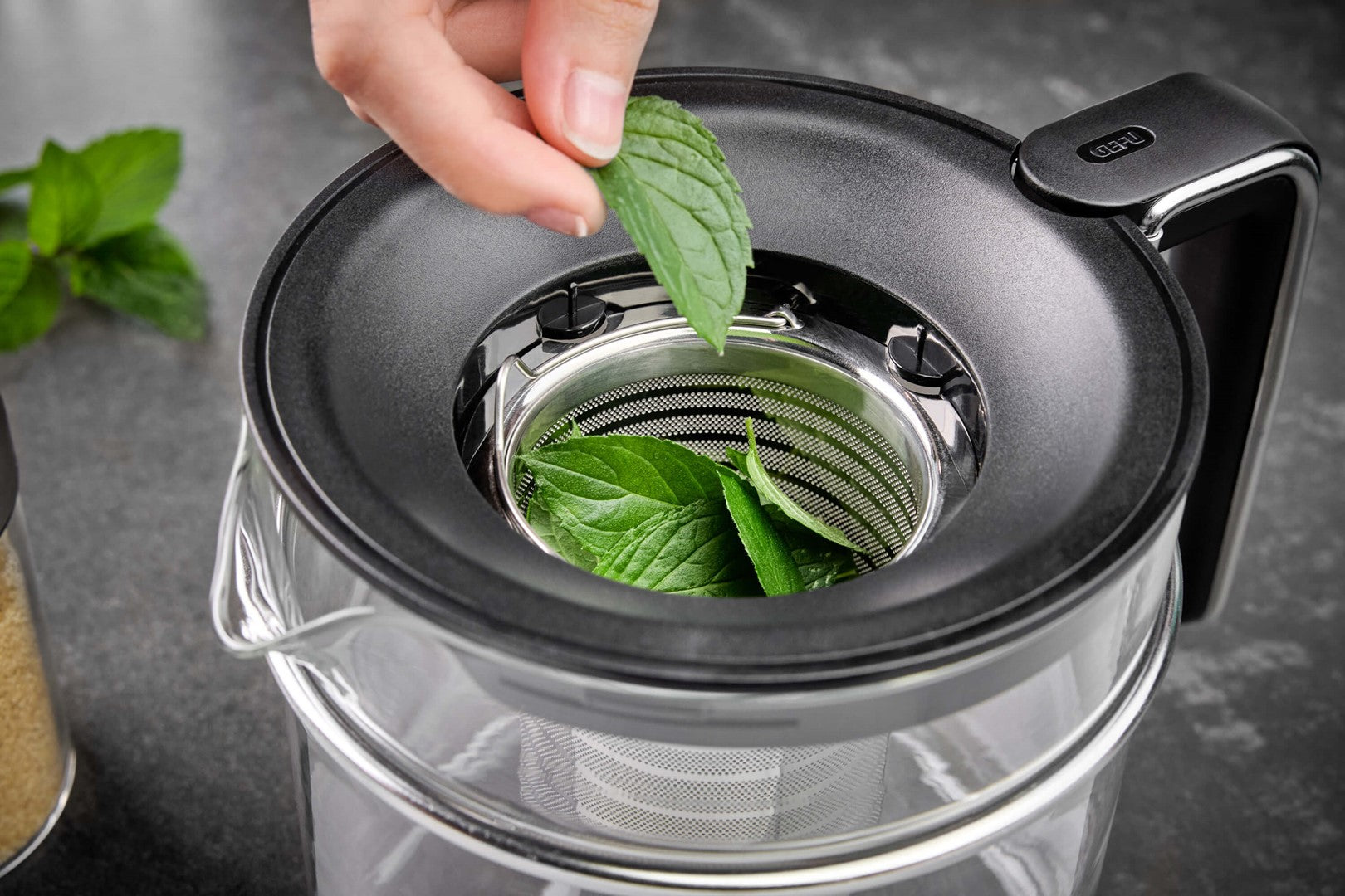 GEFU T-PREP Teekanne 1,5 ltr