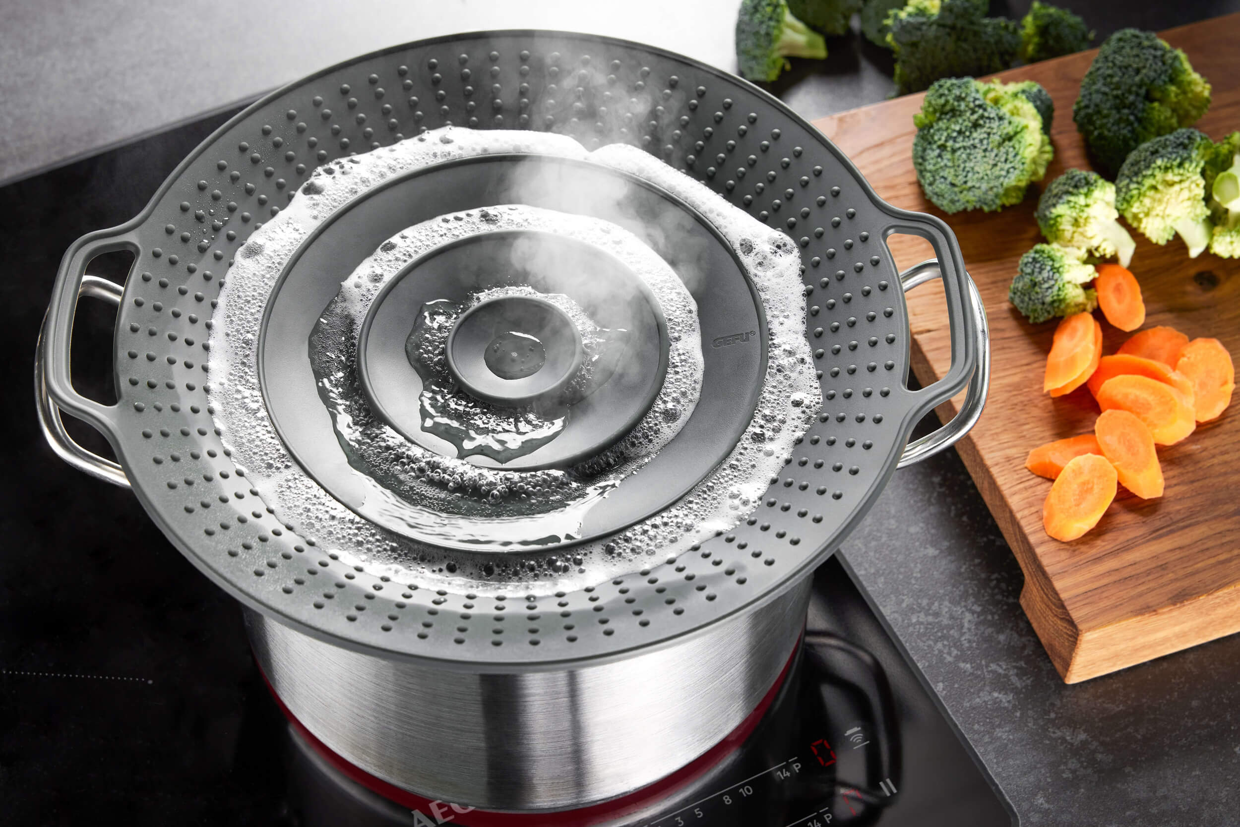 GEFU BOLLA Schutz vor Ü berkochen