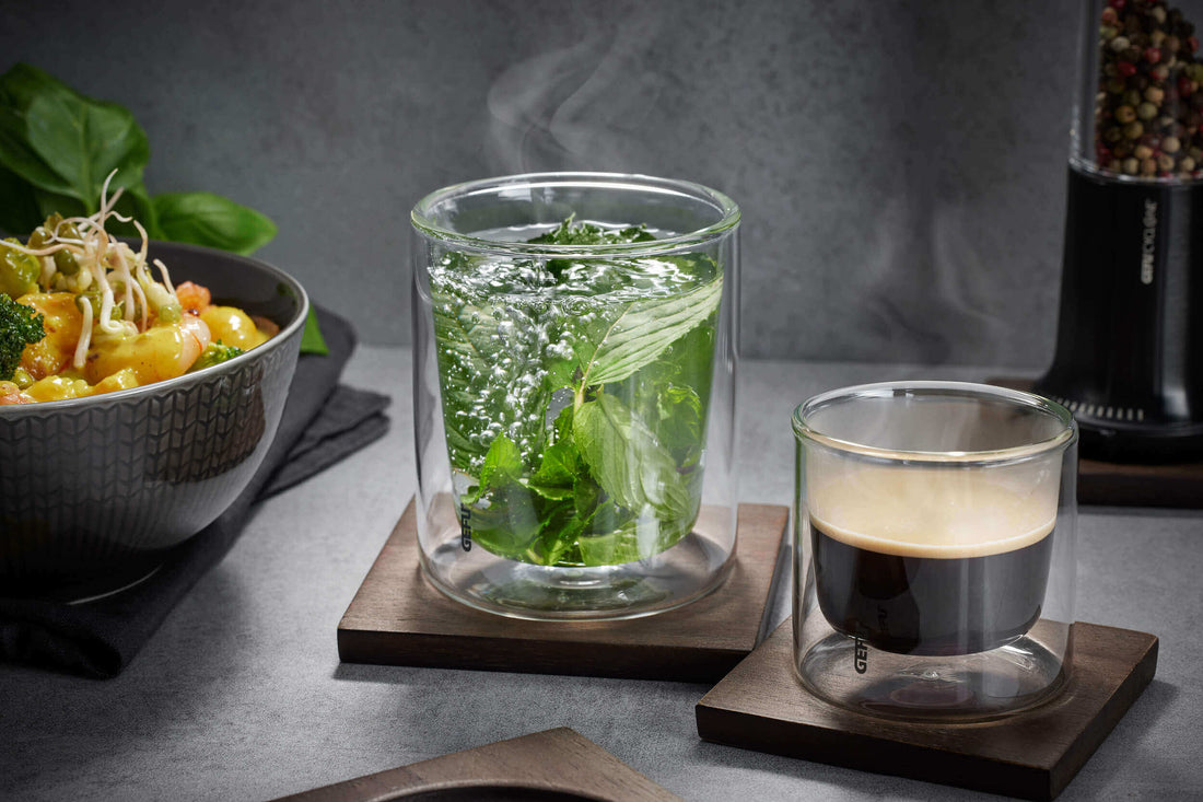 GEFU MIRA Set 2 Untersetzer für Gläser S