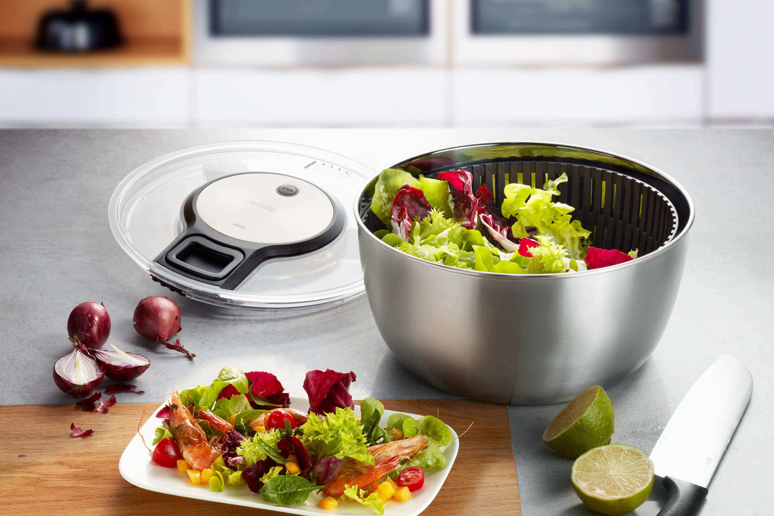 GEFU SPEEDWING® Edelstahl-Wirbel 5 ltr