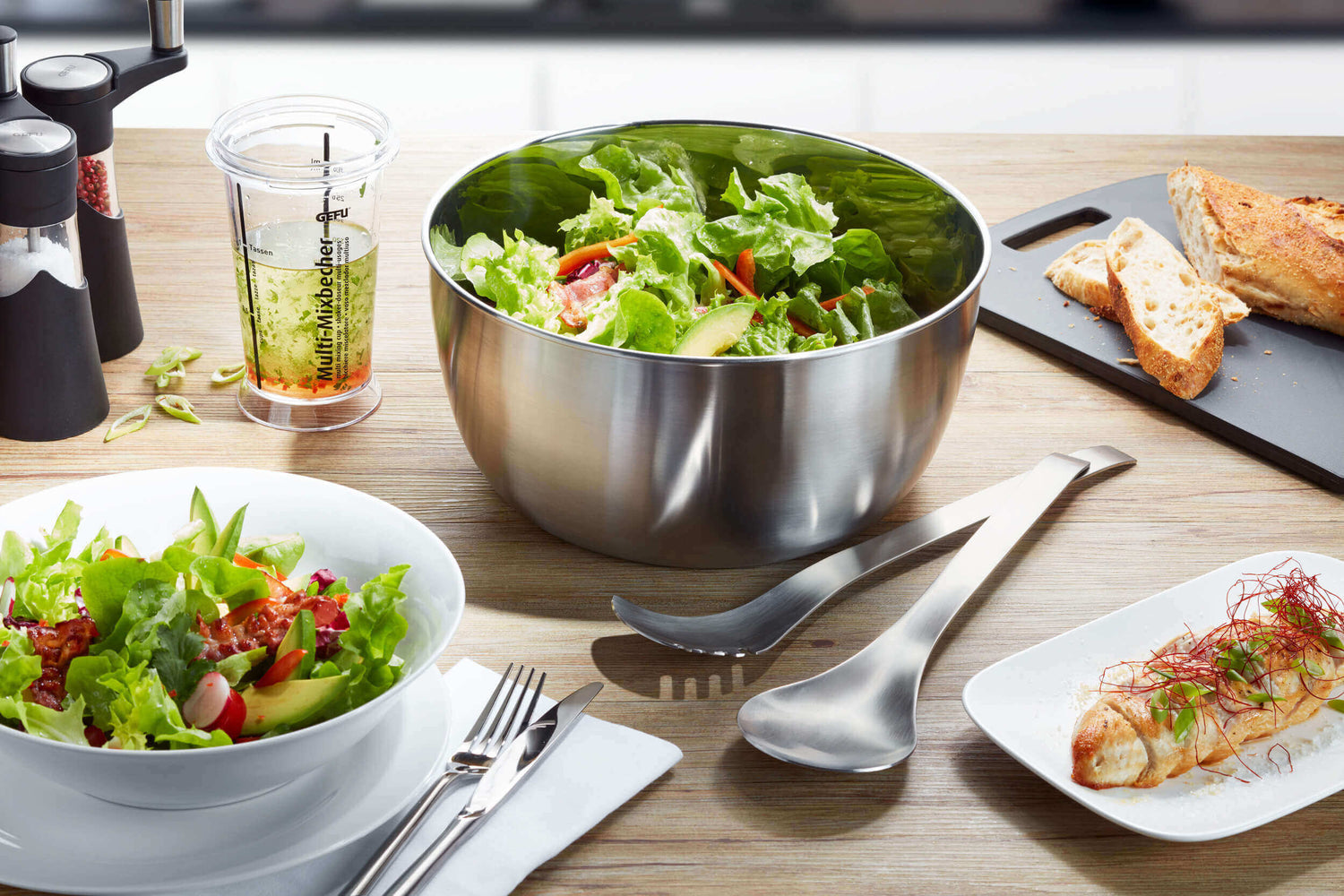 GEFU SPEEDWING® Edelstahl-Wirbel 5 ltr