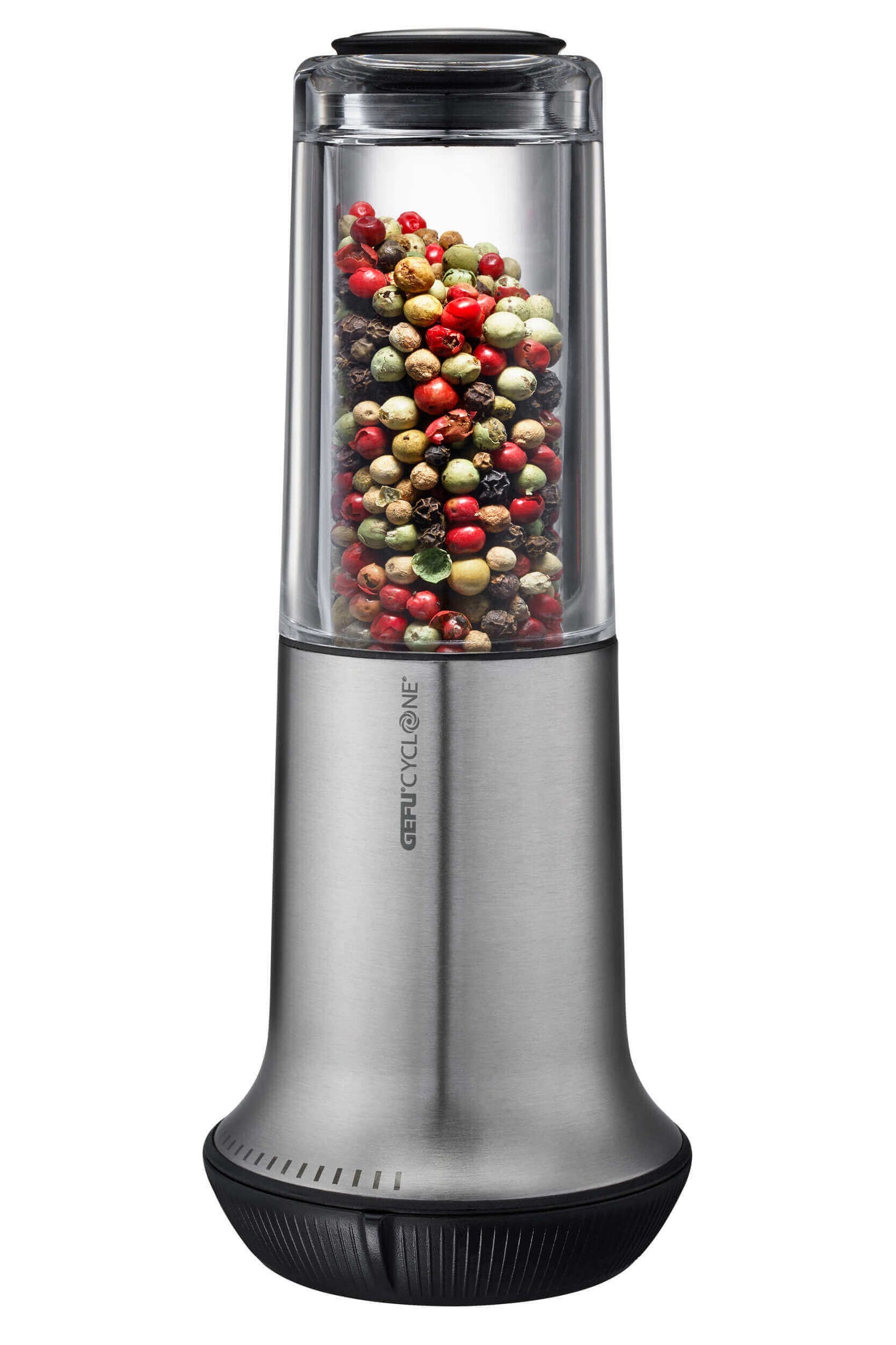 GEFU X-PLOSION® Mühle für Salz und Pfeffer M, silberfarben