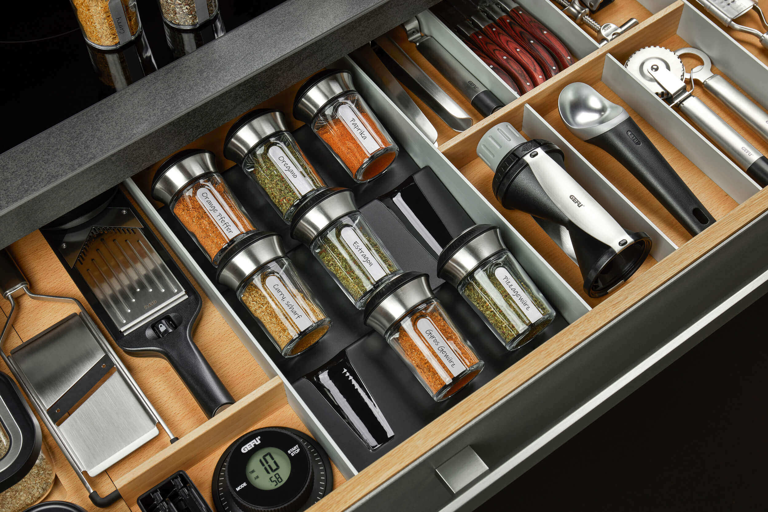 GEFU X-PLOSION® Organizer für Gewürze