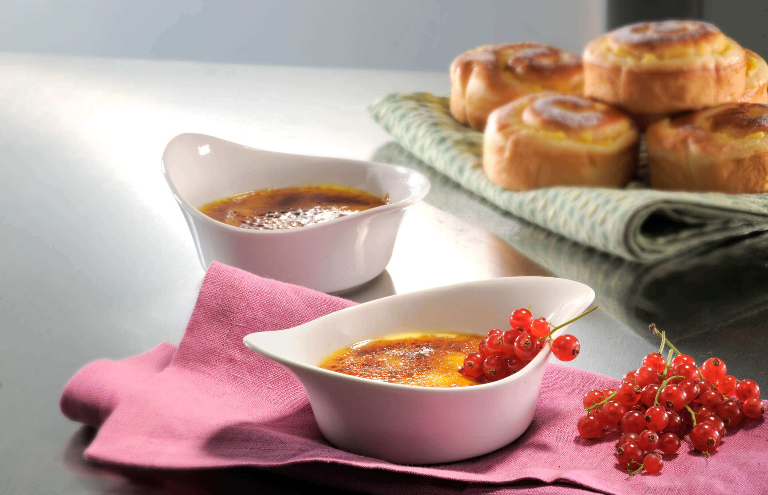 GEFU INSPIRIA Set mit 2 Schalen für Crème brûlée