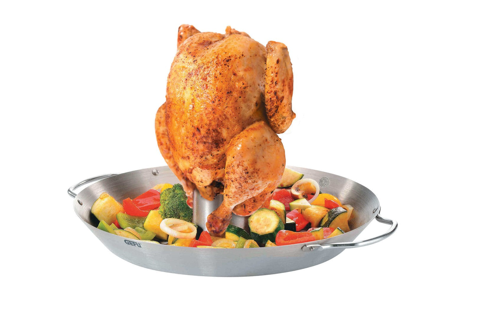GEFU BBQ Wok für Hähnchen und Gemüse