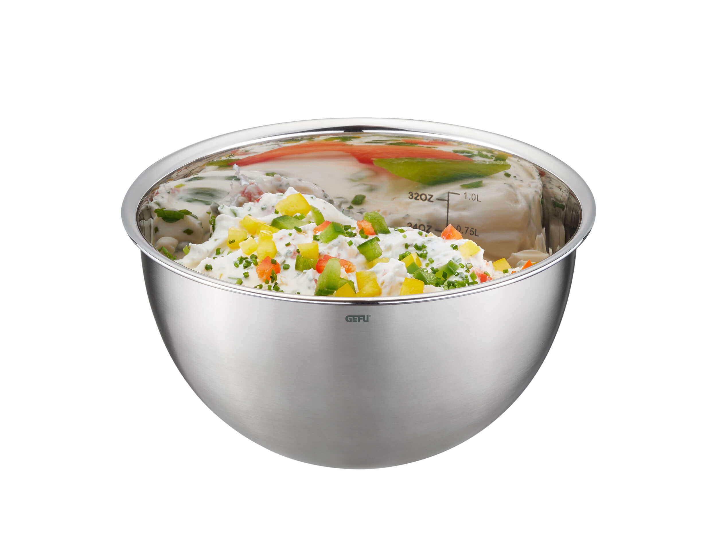 GEFU MONDI Set mit 3 Schüsseln (16, 20, 24 cm)