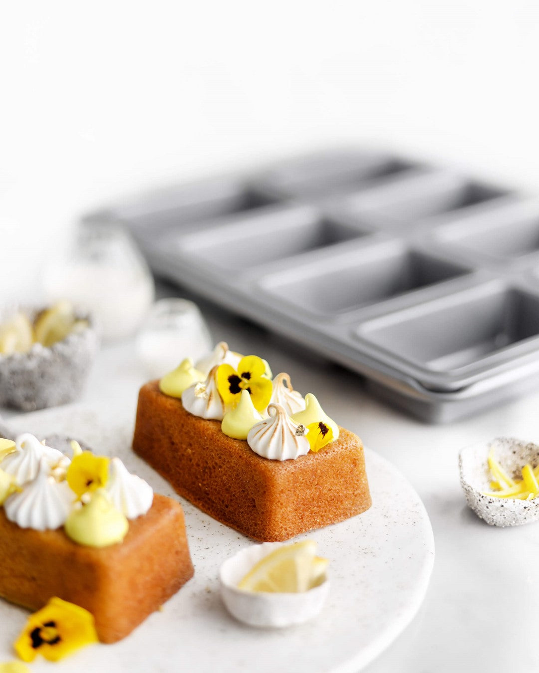 PATISSE SILVER-TOP Form für 8 Mini-Brote