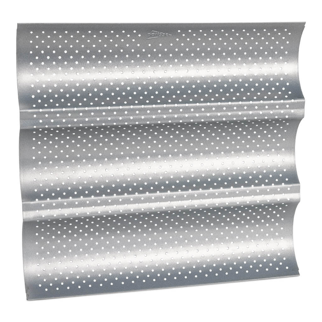 PATISSE SILVER-TOP Forma na 3 mini chleby z wzorem