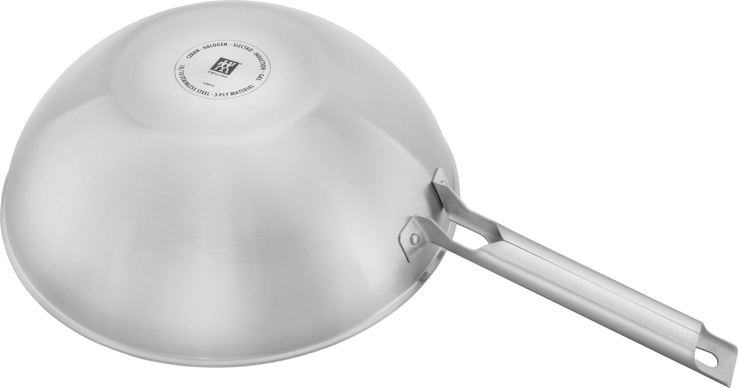 ZWILLING JOY PLUS Wok 30 cm in German is &quot;ZWILLING JOY PLUS Wok 30 cm.&quot; The product name remains the same as it is a brand and specific product designation.