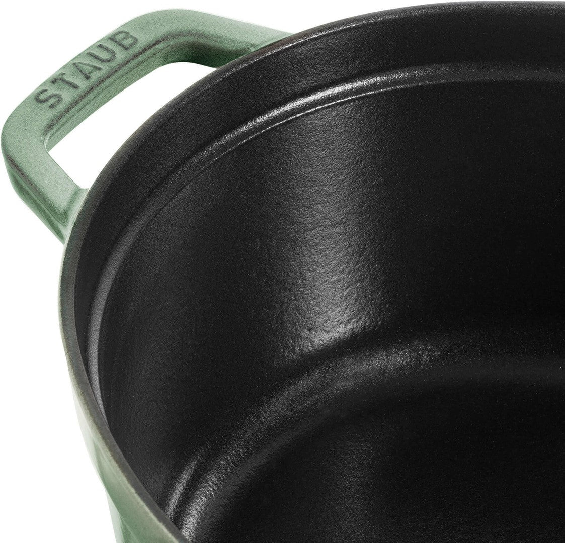 STAUB LA COCOTTE Garnek żeliwny owalny 4.2 ltr, miętowy